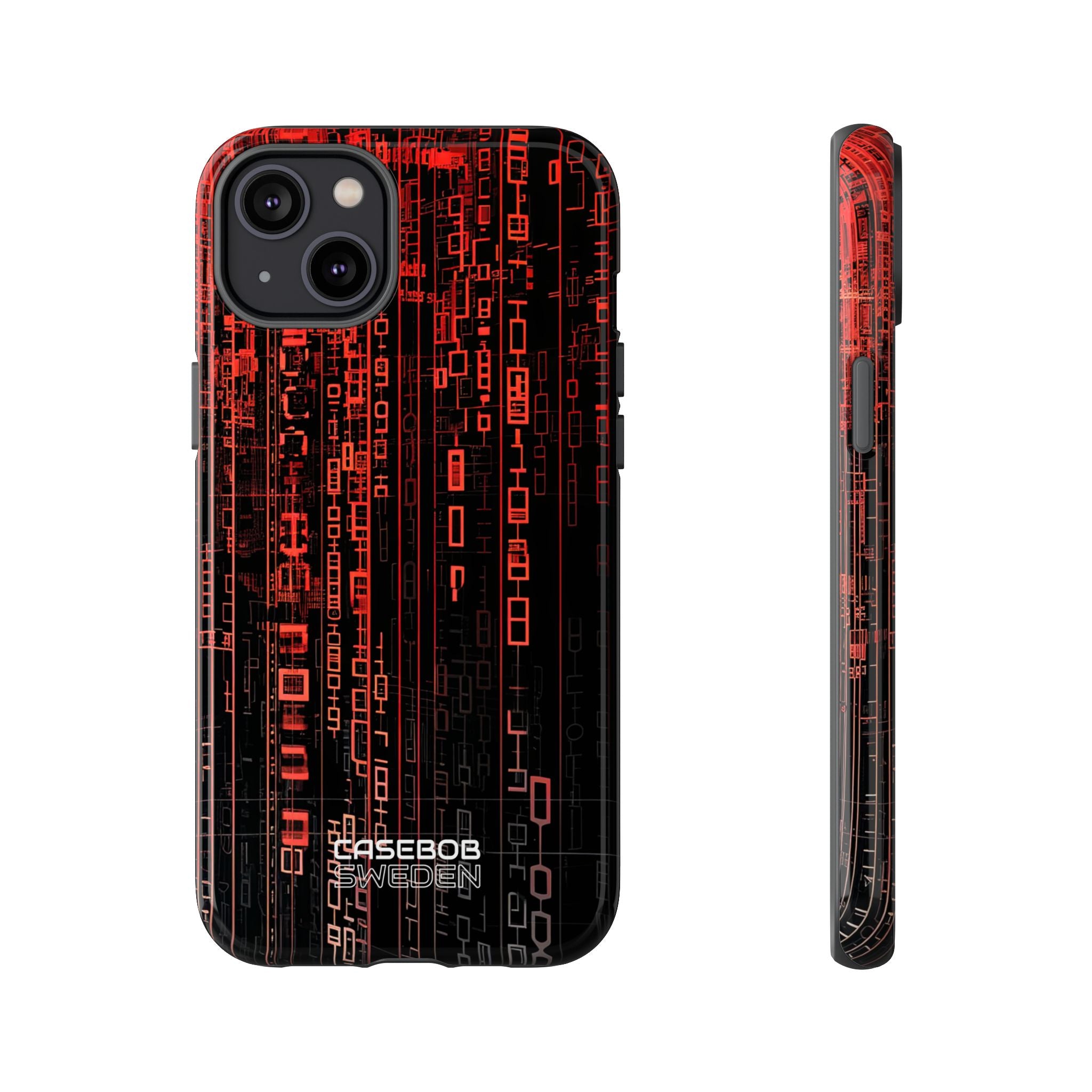 Neon Circuit Dreams iPhone 14 - Tough