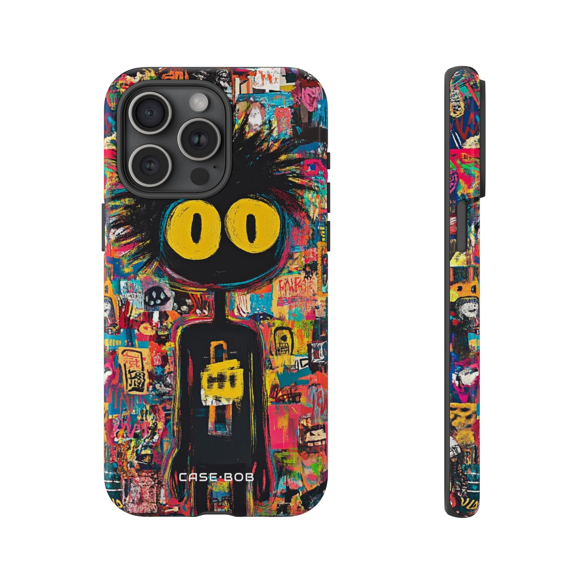 Spiky Shadow iPhone 15 Pro Max Case - Tough