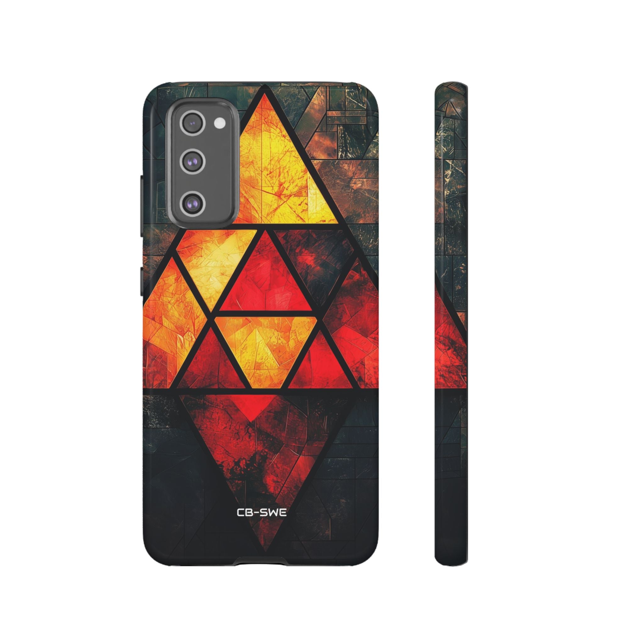 Triangles Illuminate Warmth - Samsung Case