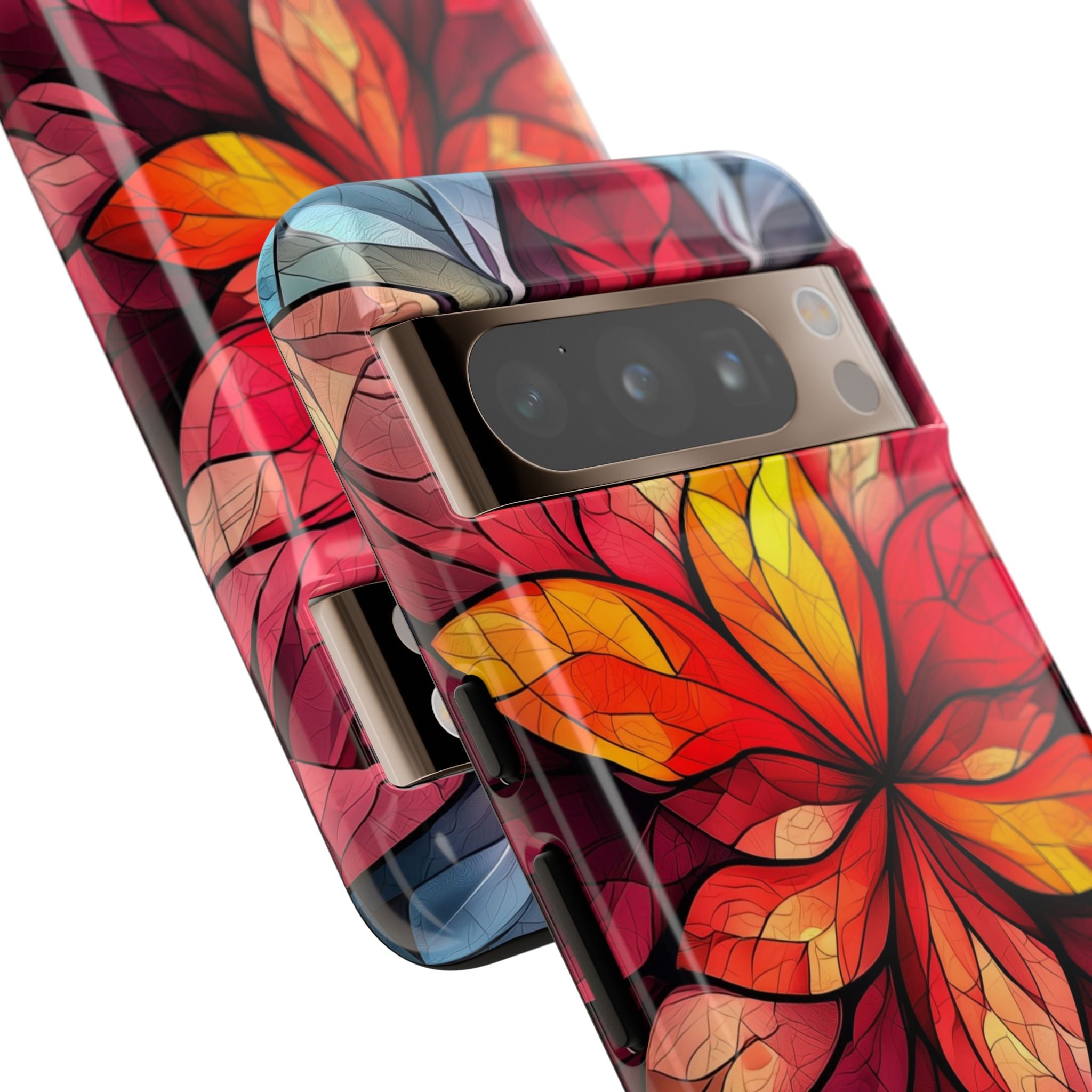 Flame Blossoms Glow - Google Pixel Case