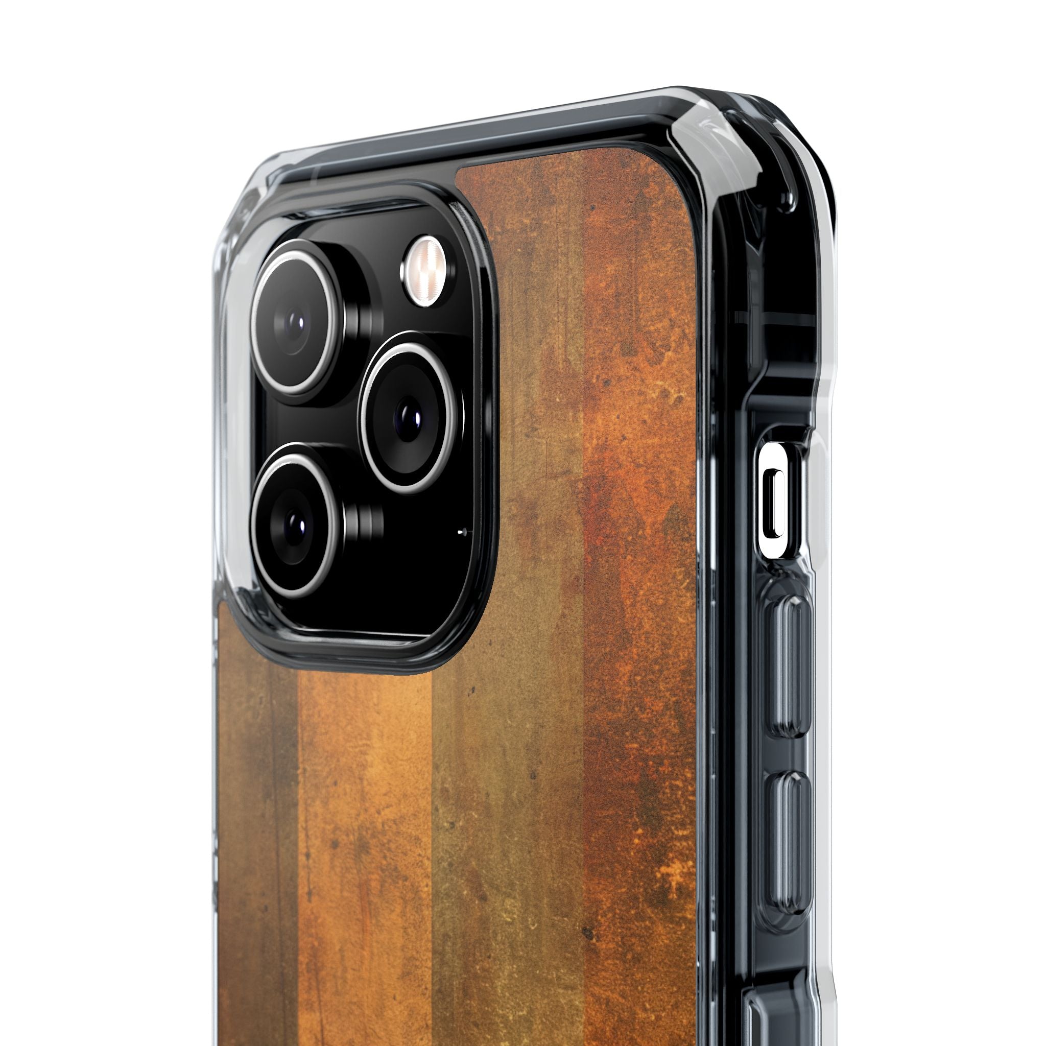 Rustic Striped Texture iPhone 14 - Impact Clear+