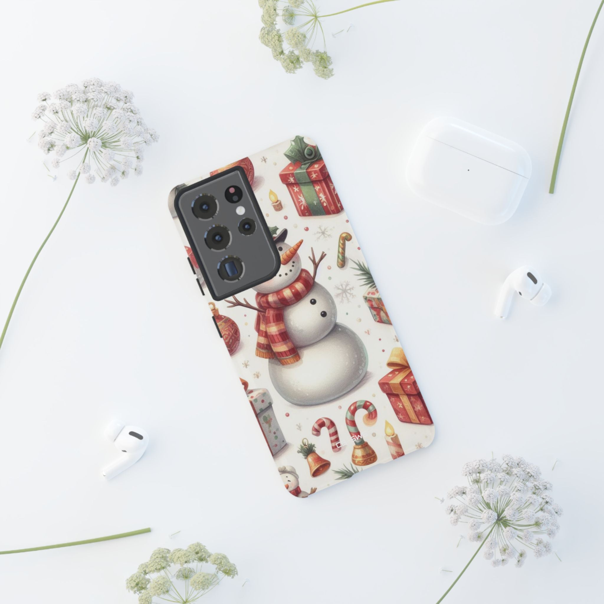 Snowman Wears Scarf - Samsung Case