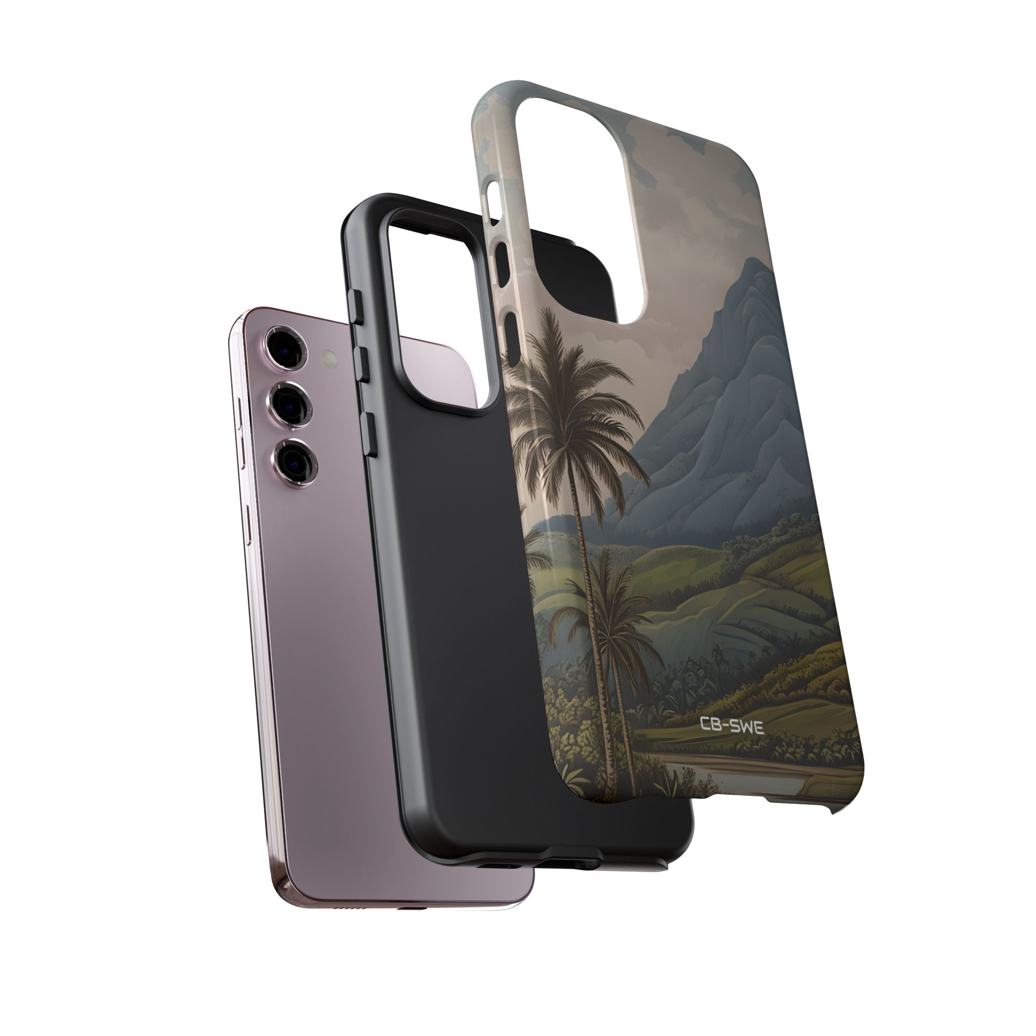 Serene Mountain Oasis - Samsung Case