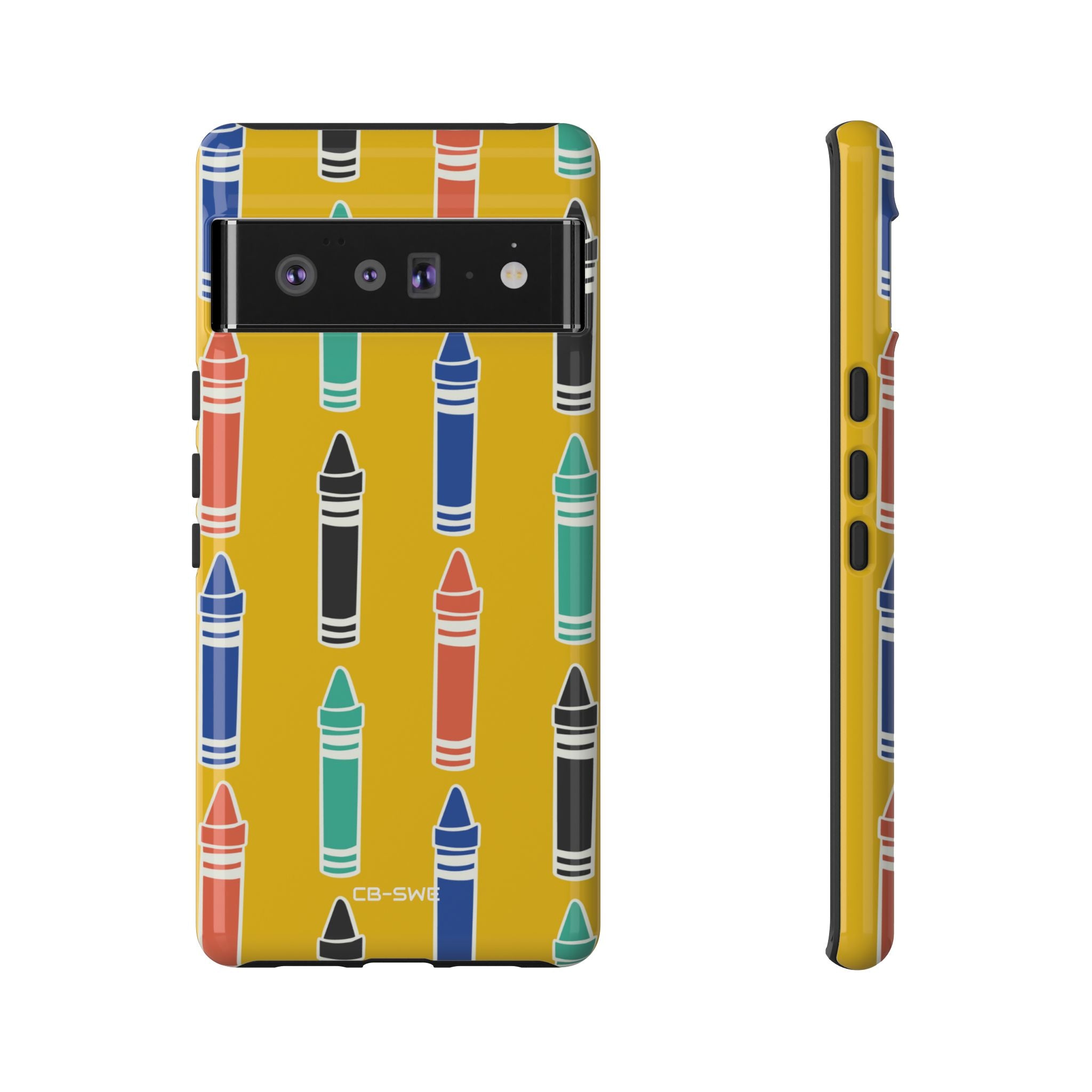 Crayons Dance Joyfully - Google Pixel Case