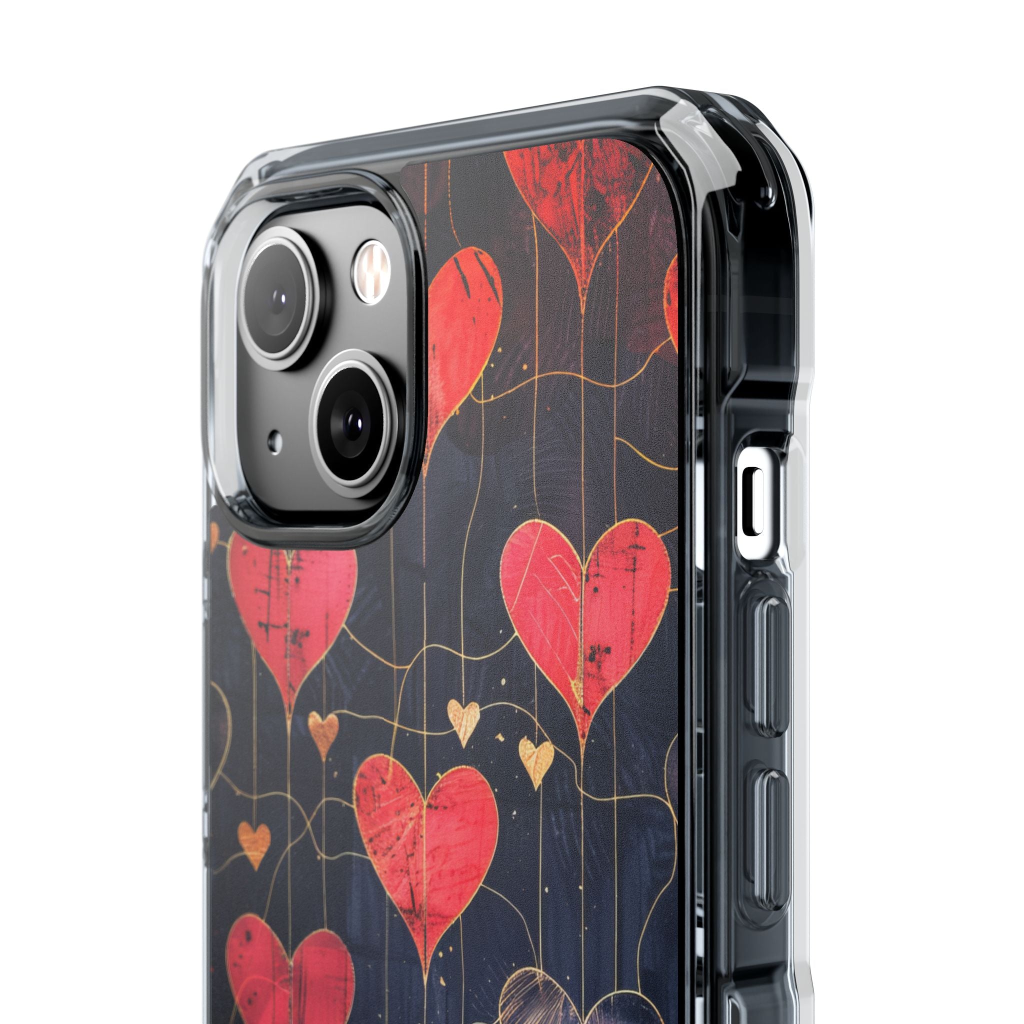 Golden Hearts Network iPhone 14 Case - Impact