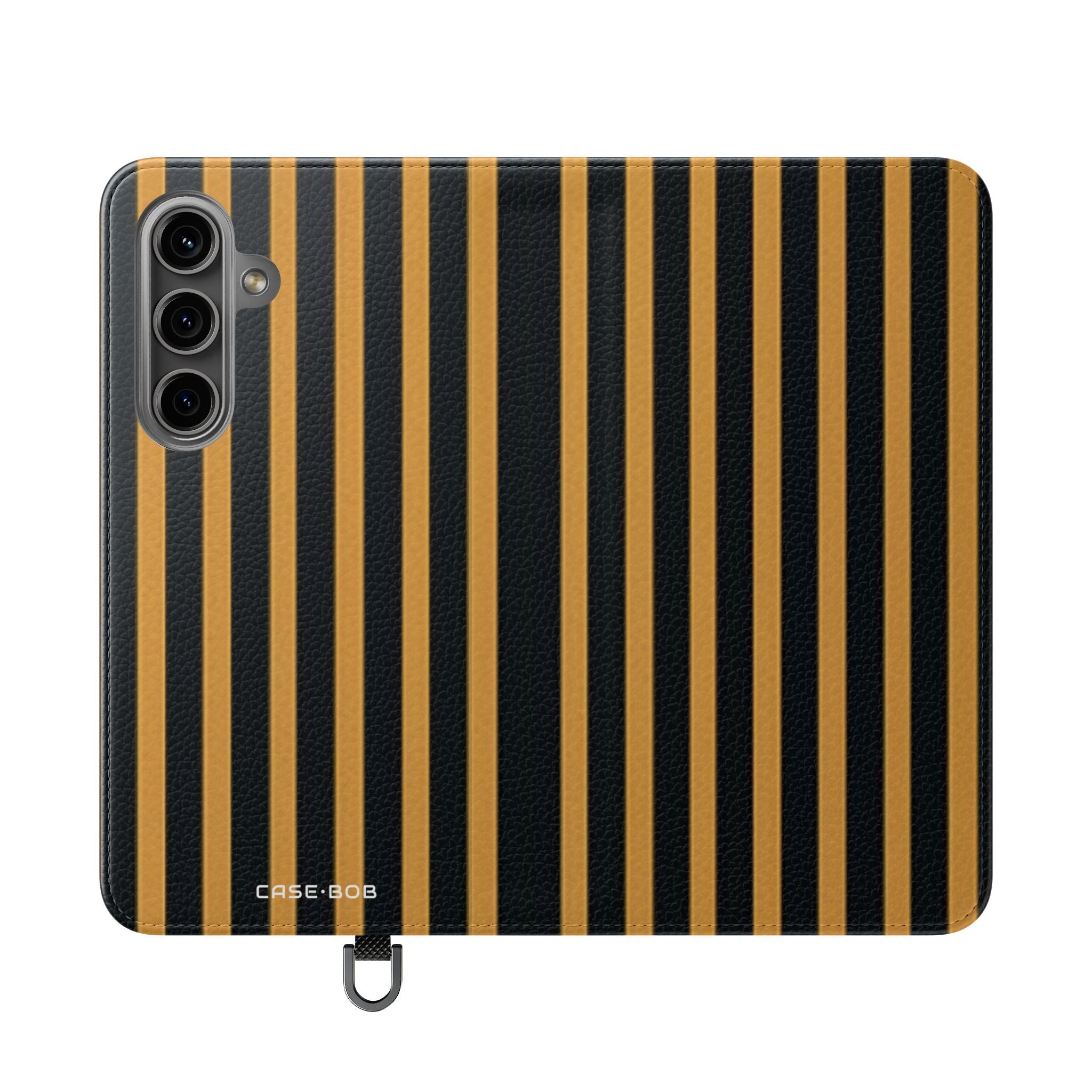 Golden Stripes - Samsung S24 Case - Wallet