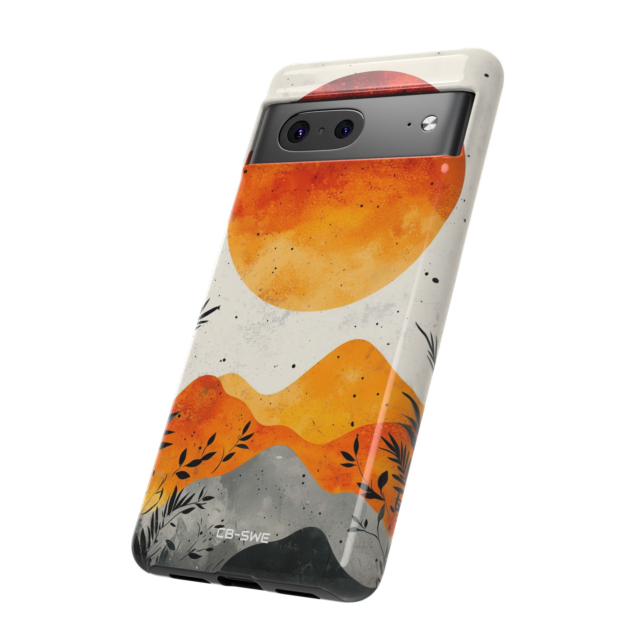 Sun Illuminates Mountains - Google Pixel Case