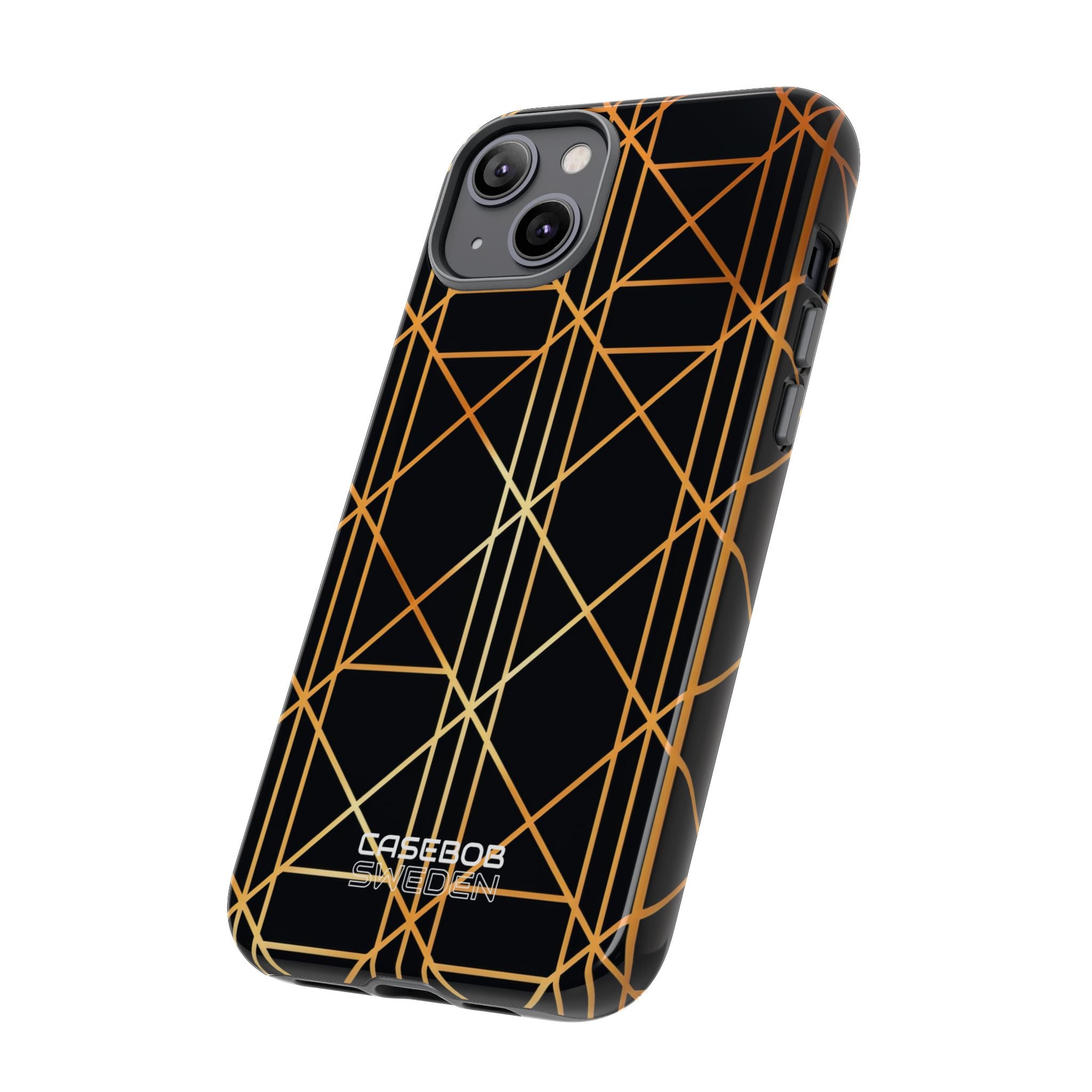 Eleganza Geometrica Dorata iPhone 14 - Tough