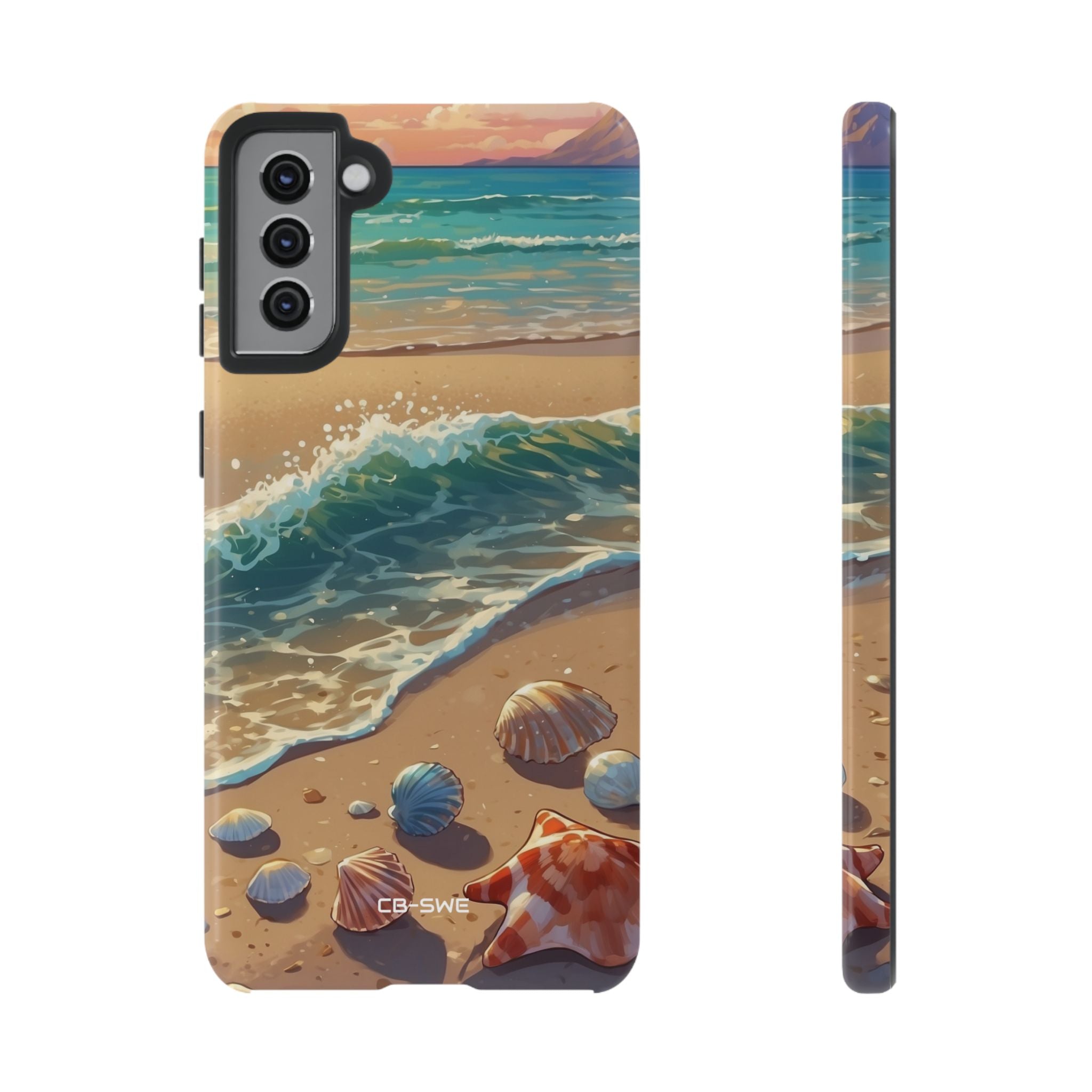 Seashells Kiss Shore - Samsung Case