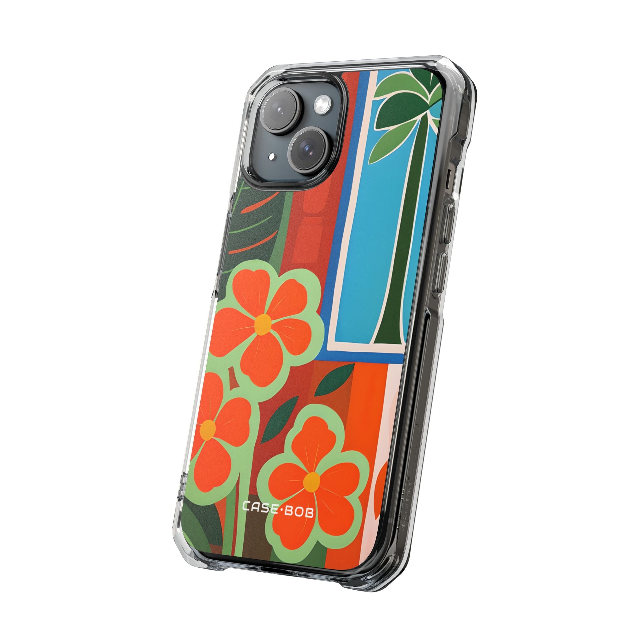 Orange Blossom Radiance iPhone 15 Case - Impact