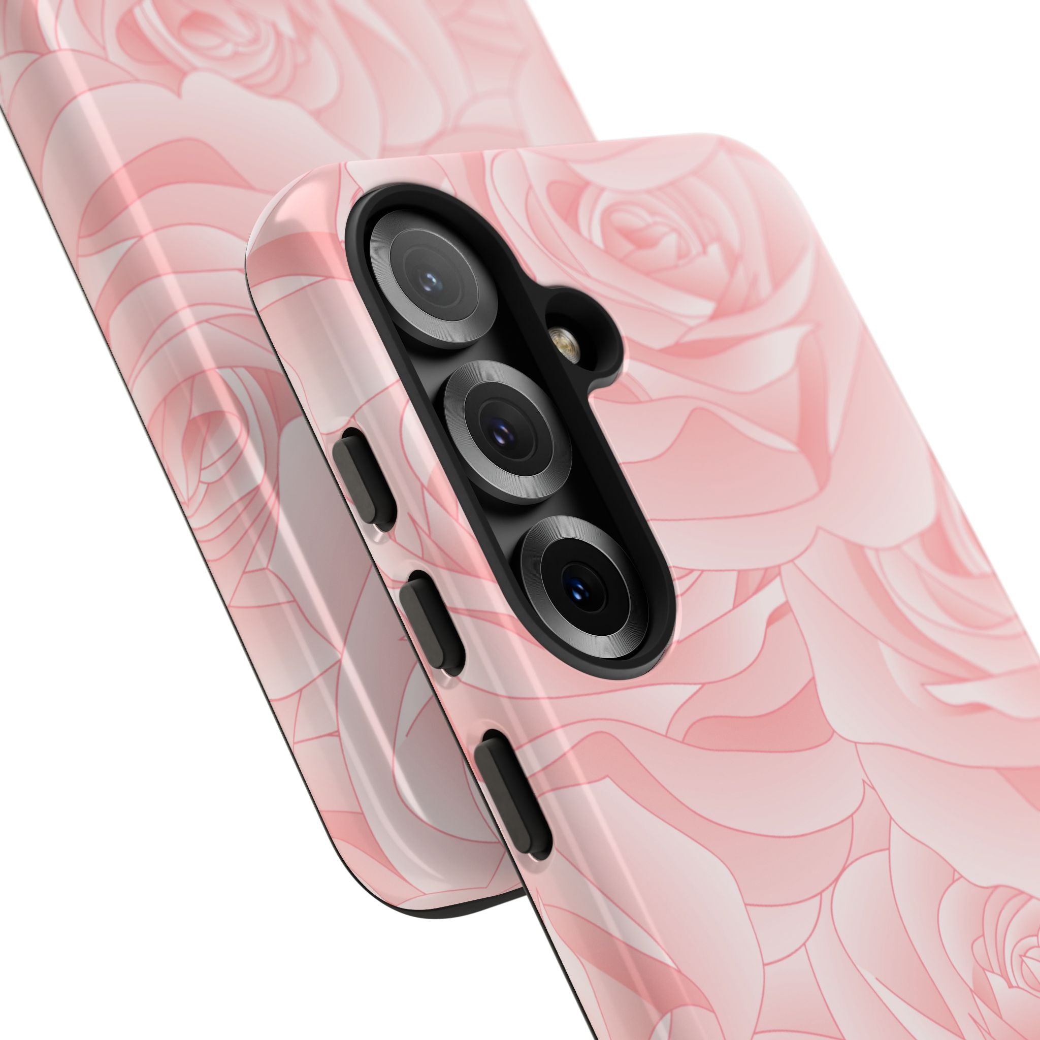 Elegant Pink Roses - Samsung Case