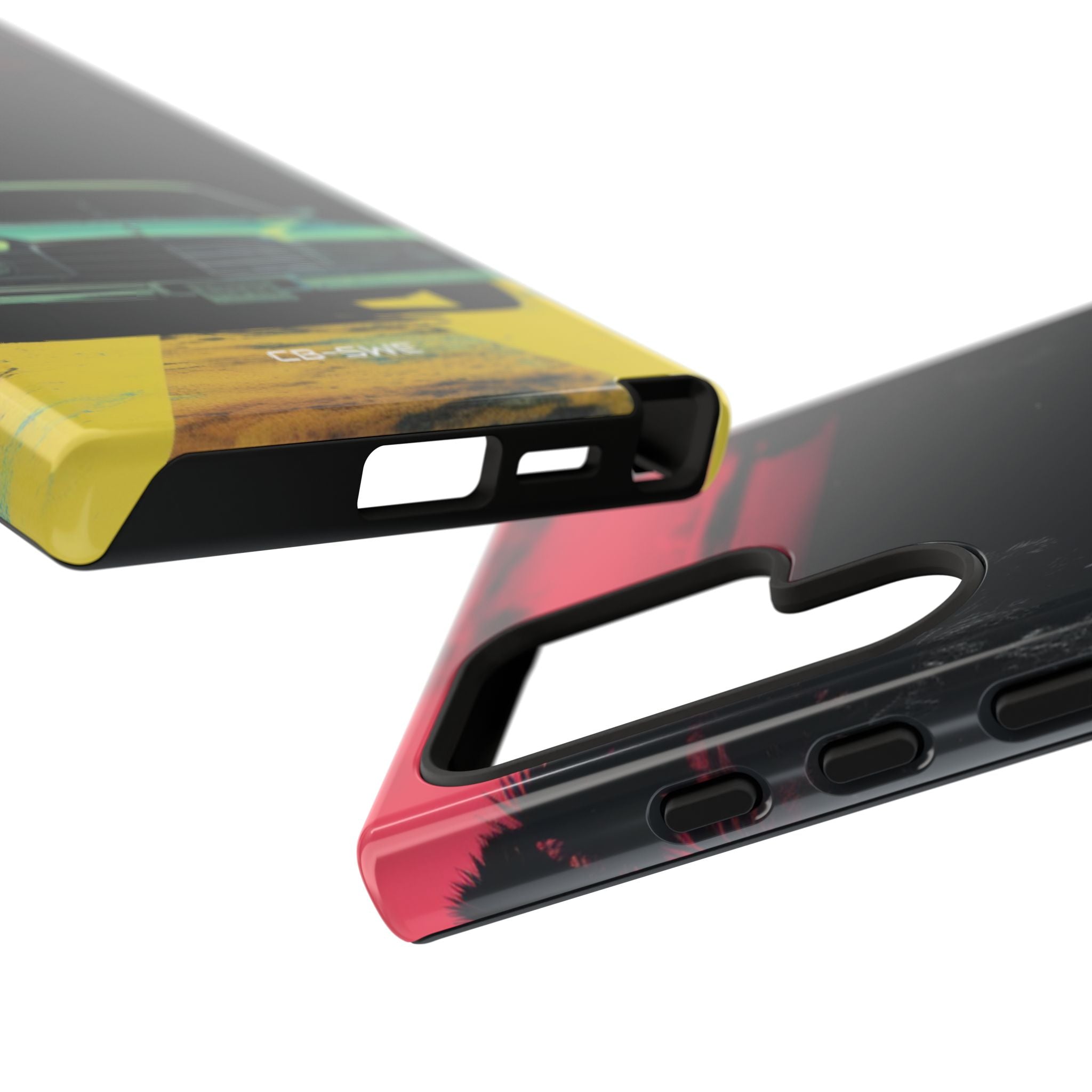Retro Futuristic Nightscape - Samsung Case