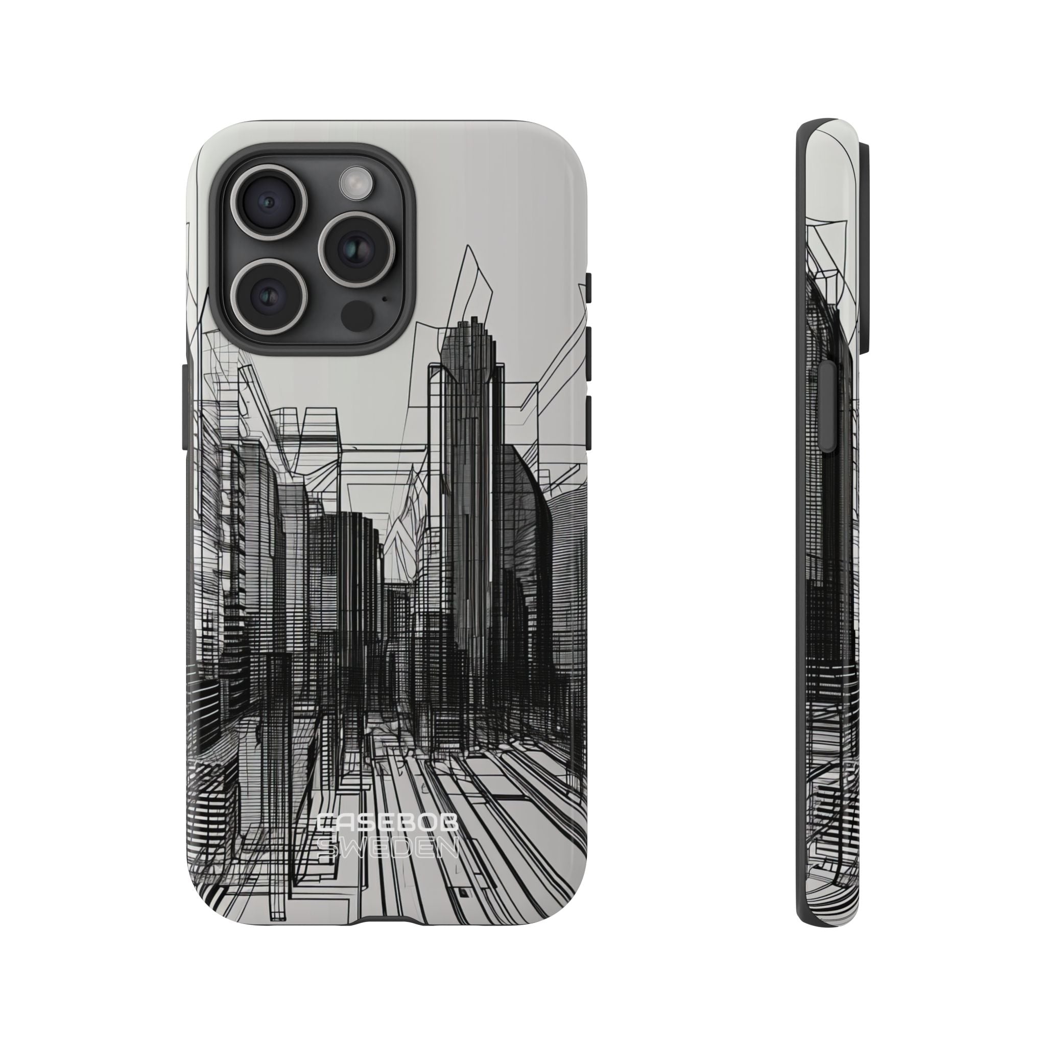 Urban Line Maze iPhone 15 - Resistente