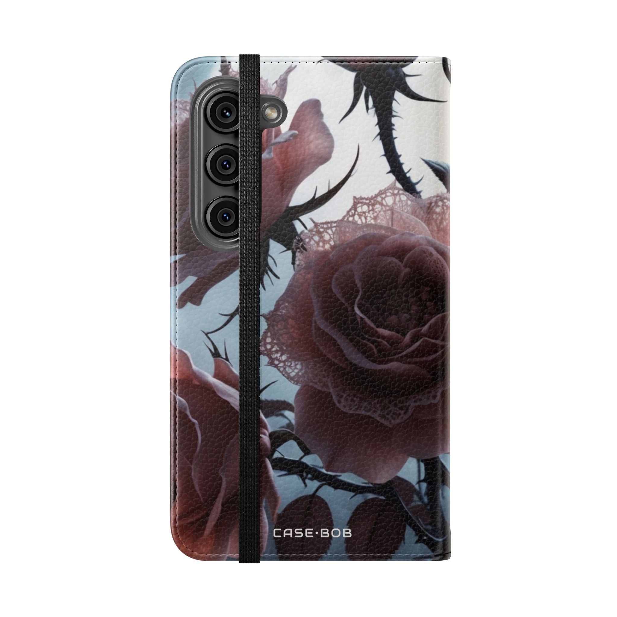Lace Rose Moonlight - Samsung S23 Case - Wallet