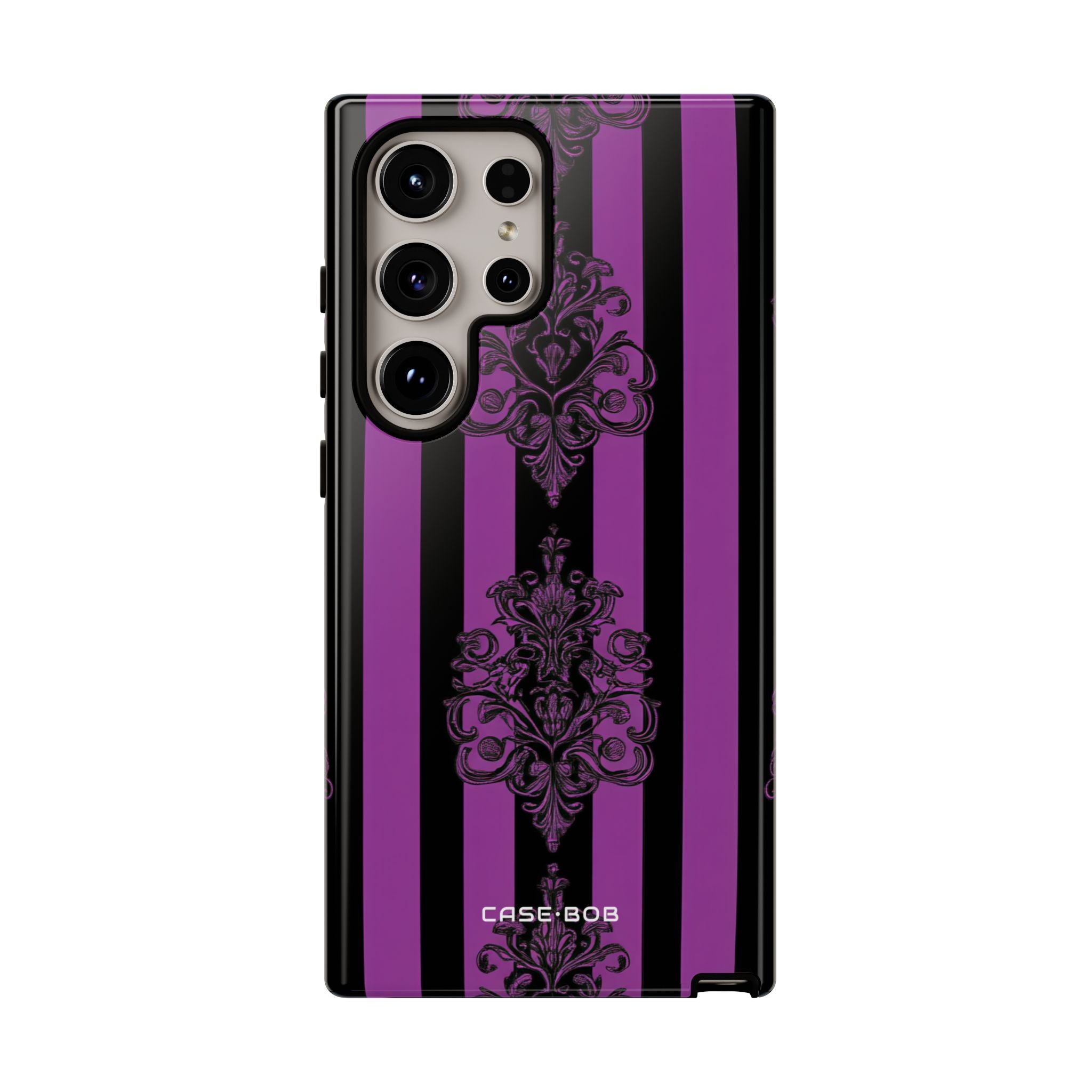 Damask Elegance Purple Samsung S24 Ultra Case - Tough