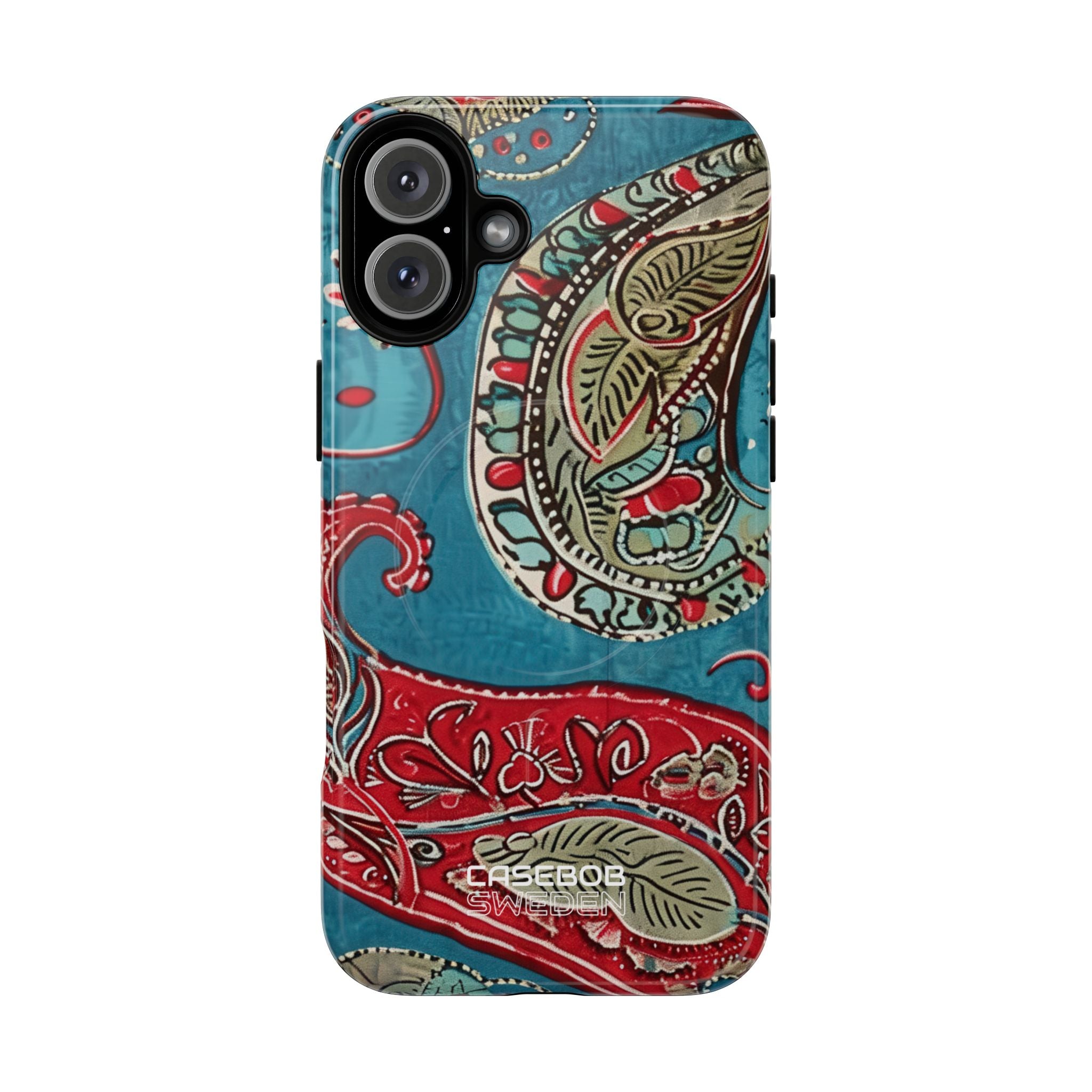 Paisley Floral Fusion iPhone 16 - Tough+
