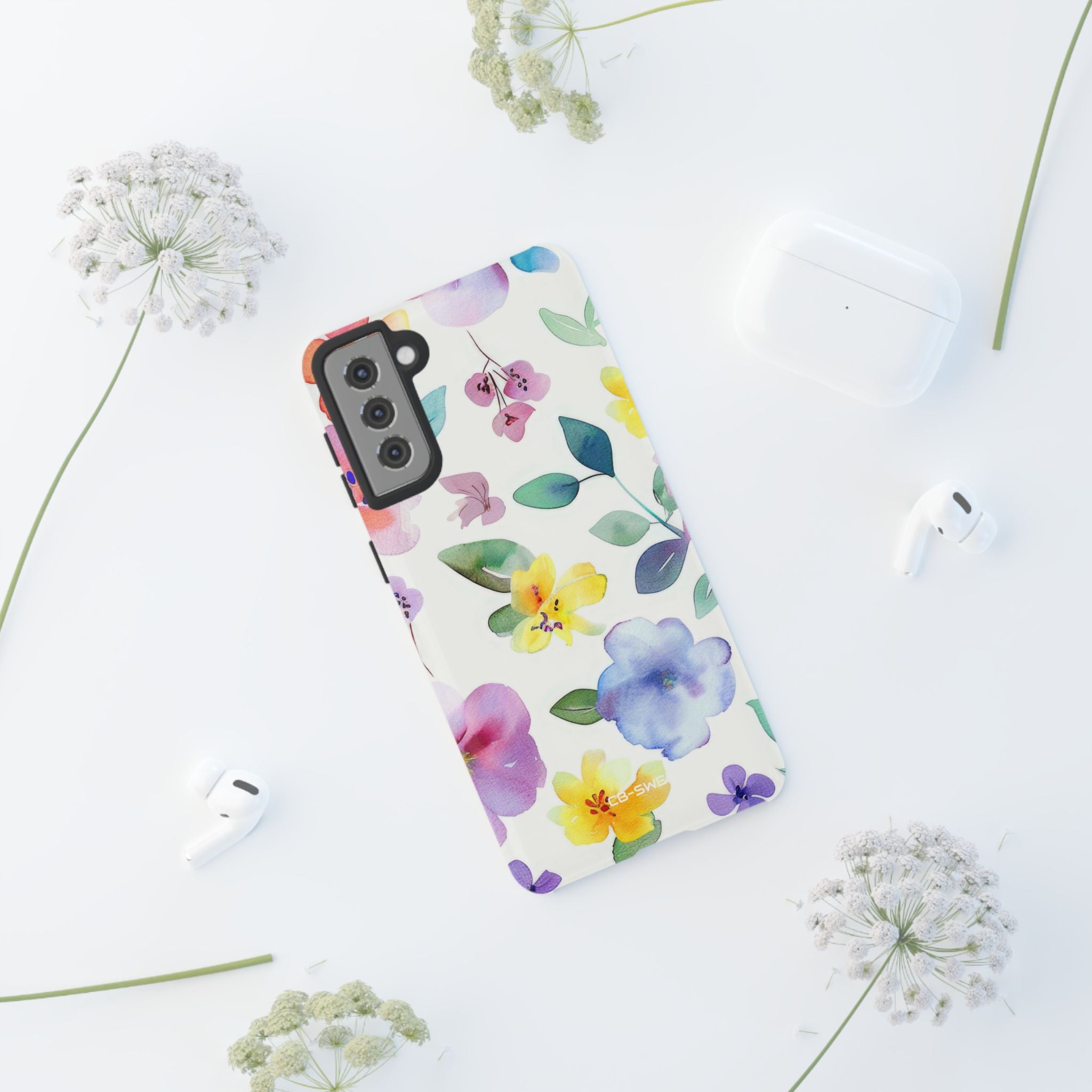 Whimsical Watercolor Florals - Samsung Case