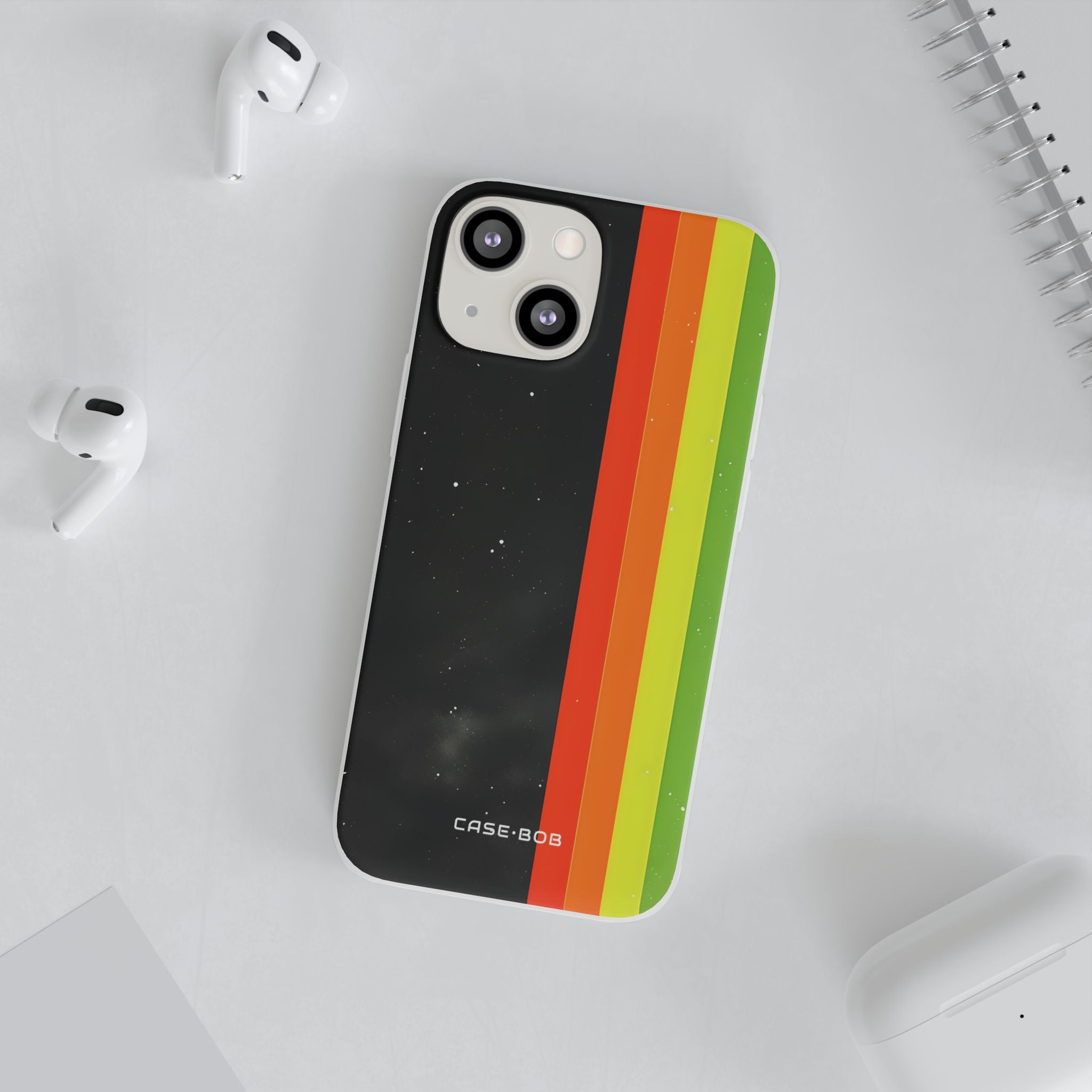 Celestial Stripes iPhone 13 mini Case - Soft
