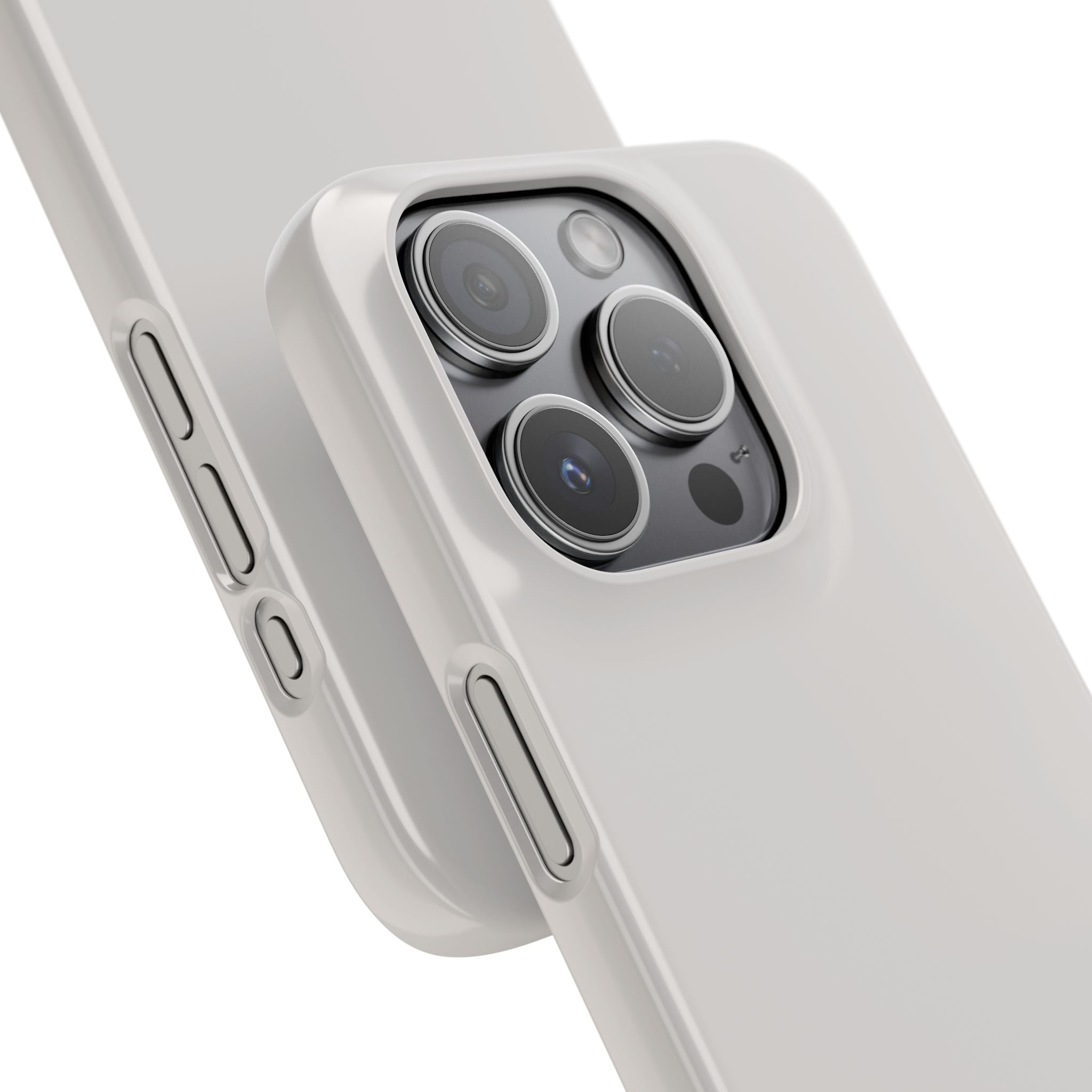 Platinum Grey iPhone 15 - Slank