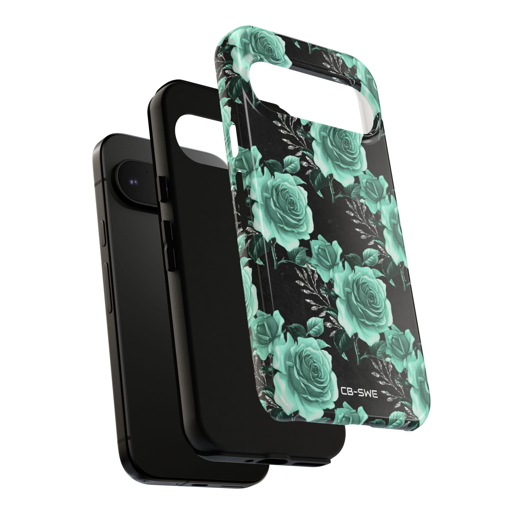 Turquoise Rose Symphony - Google Pixel Case