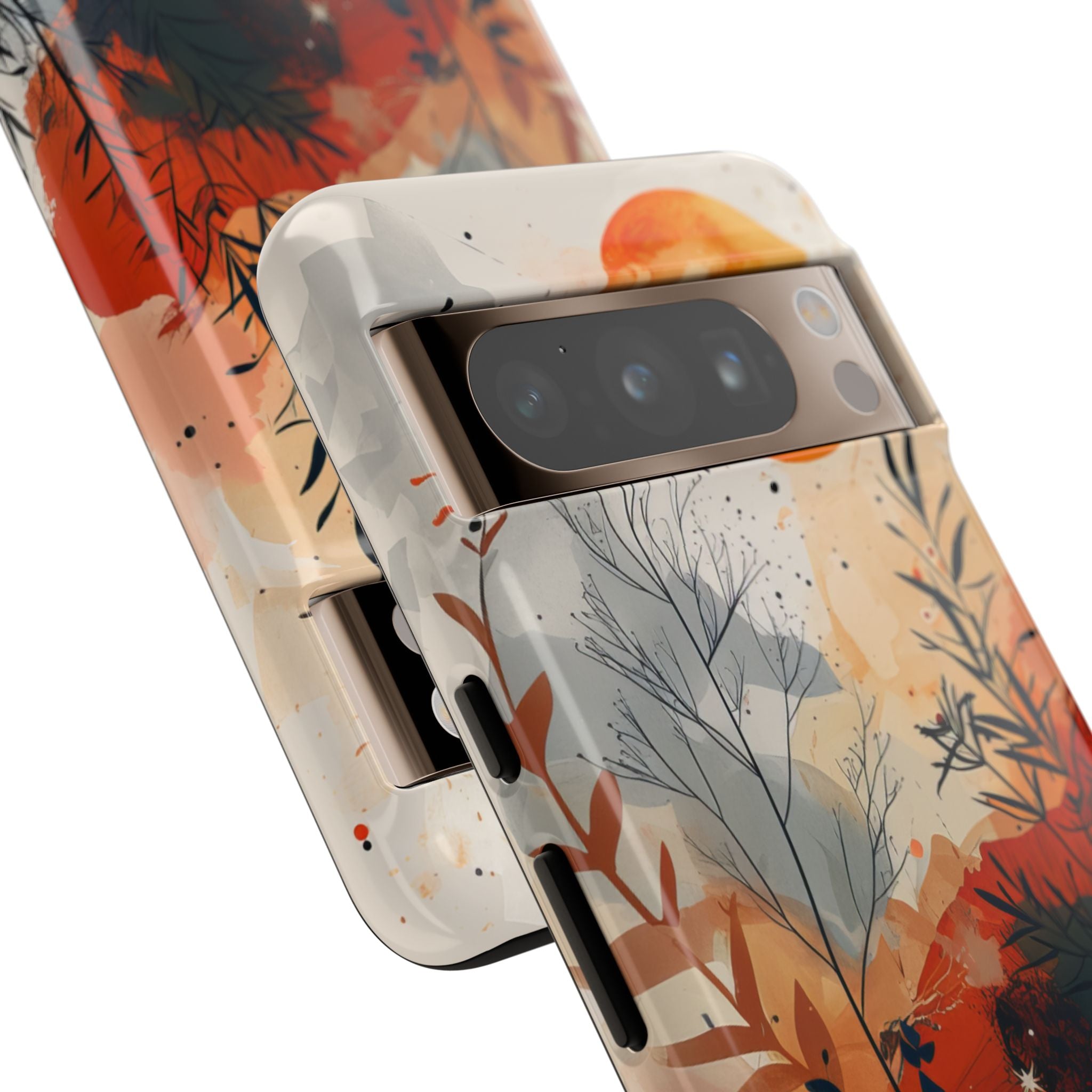 Orange Solstice Google Pixel 8 Pro Case - Tough
