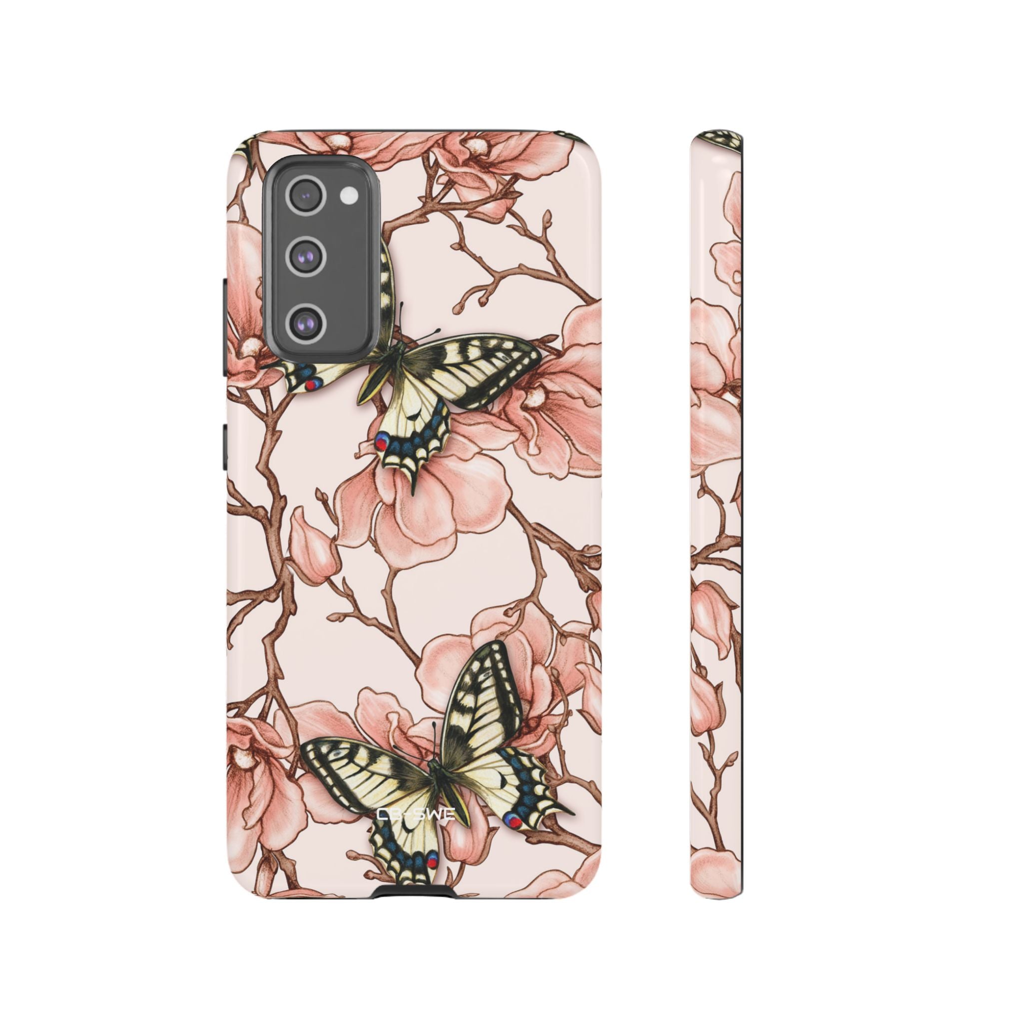 Butterflies and Magnolias Harmony - Samsung Case