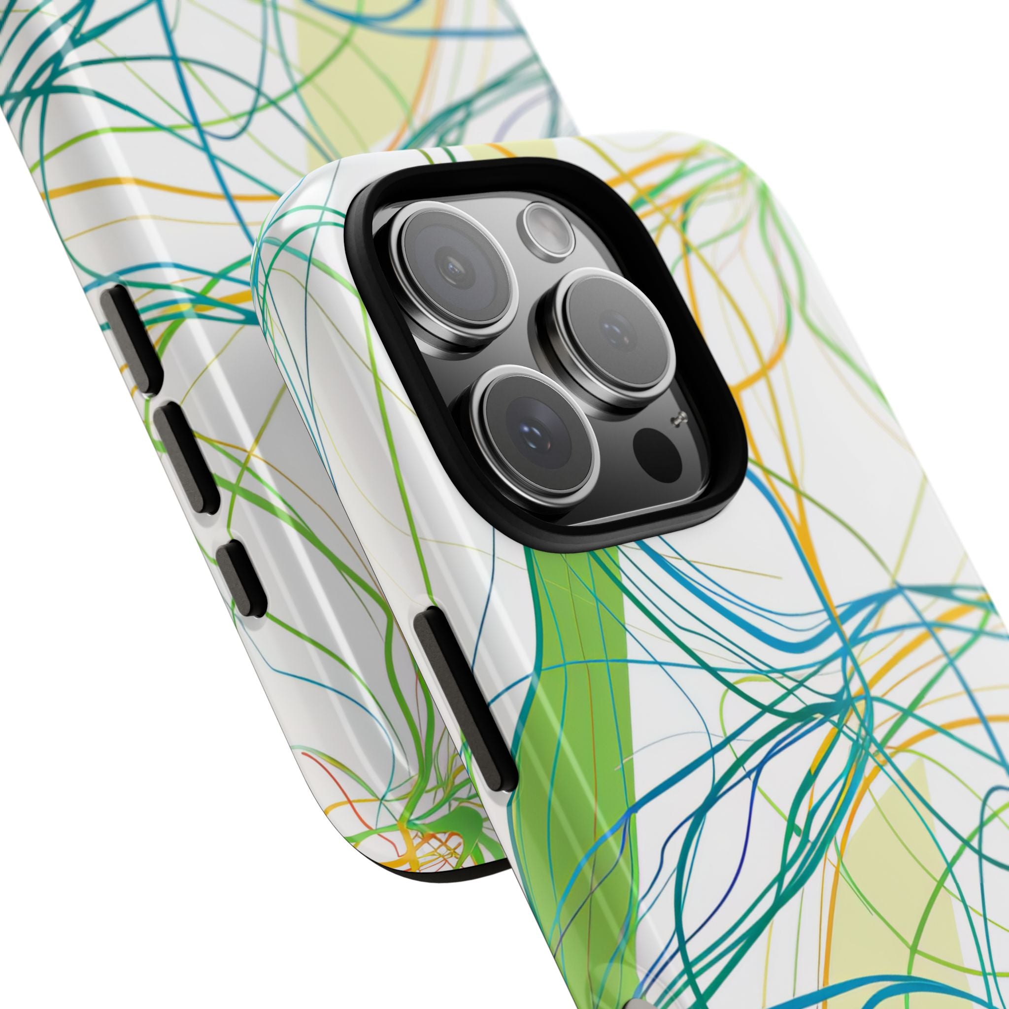 Twisting River Currents iPhone 16 - Robust