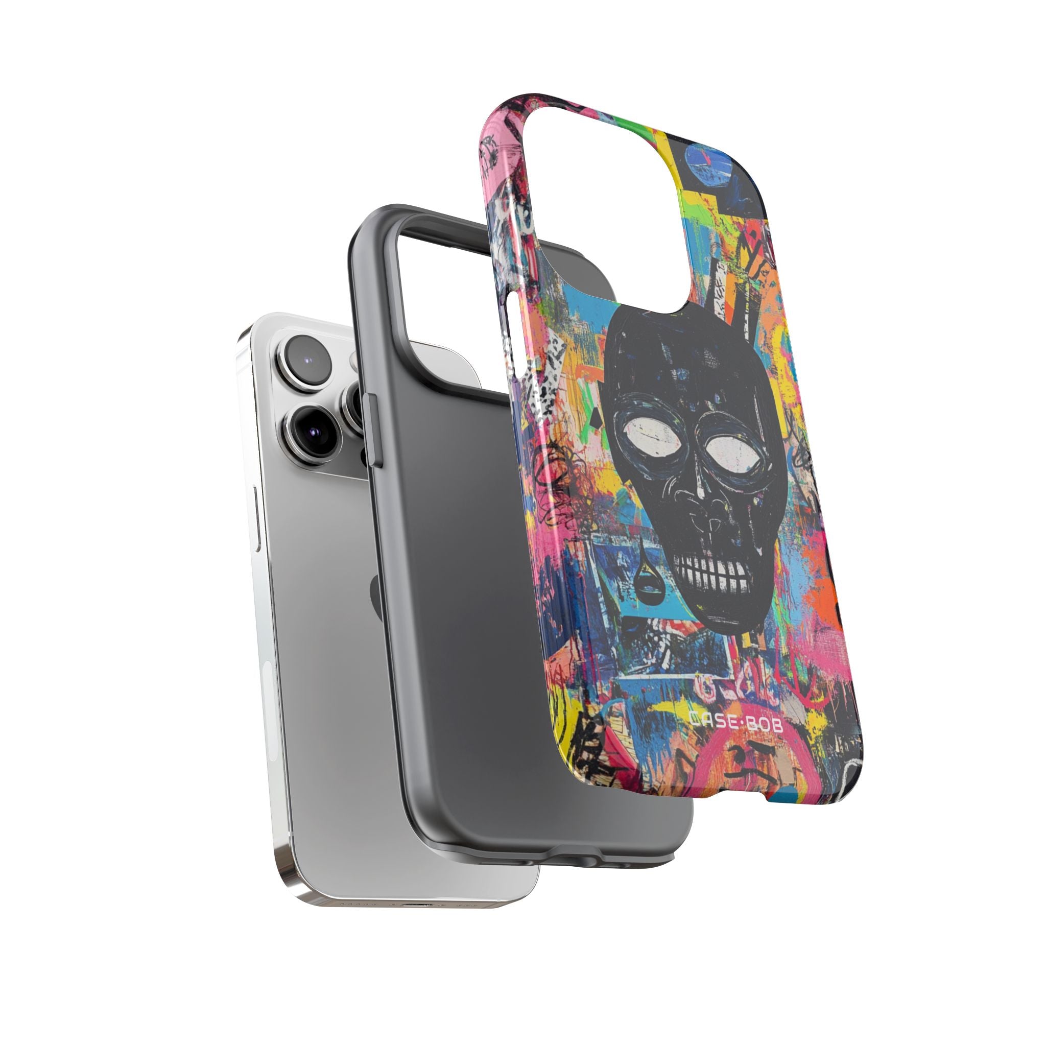 Skull Vortex iPhone 14 Pro Case - Tough