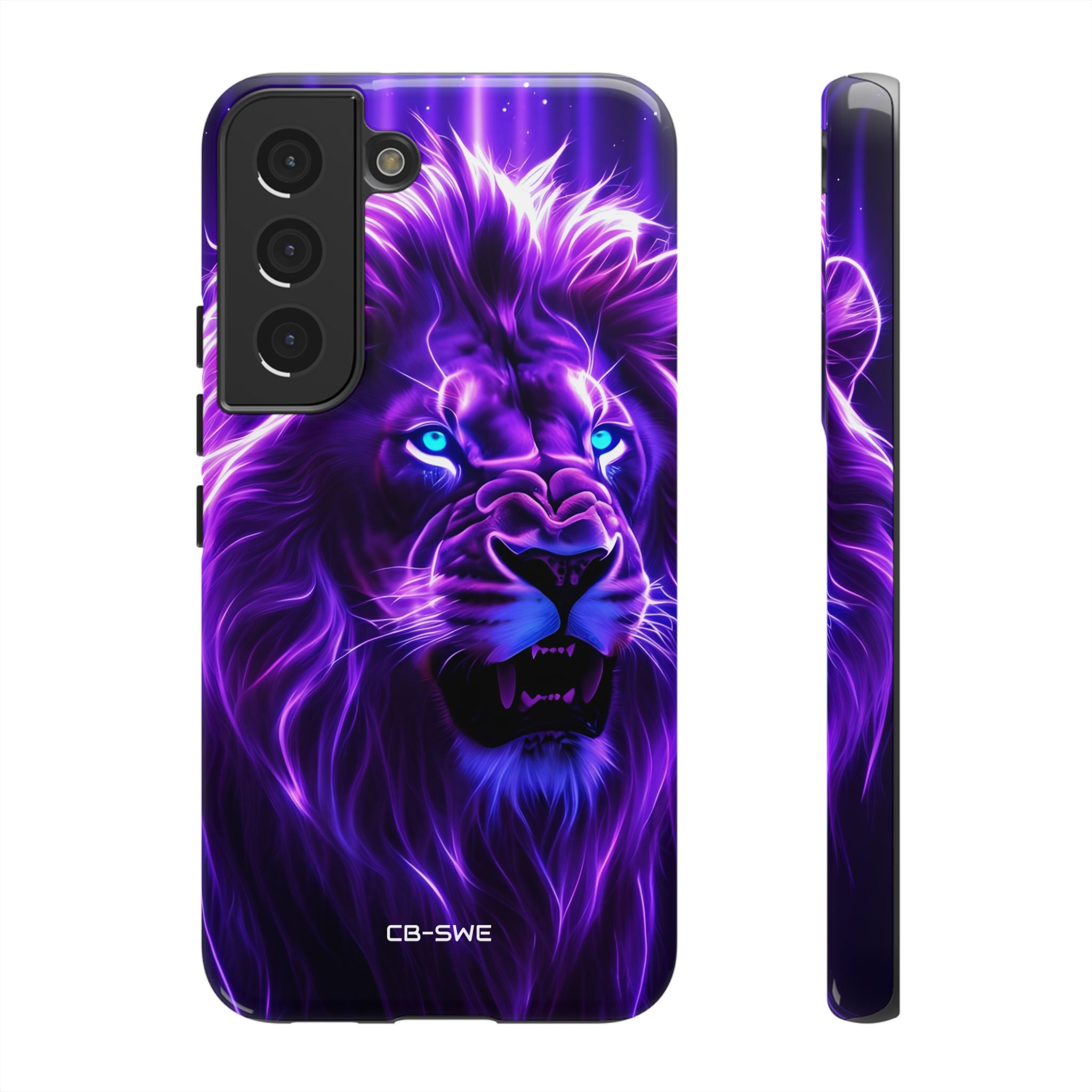 Neon Lion Majesty - Samsung Case