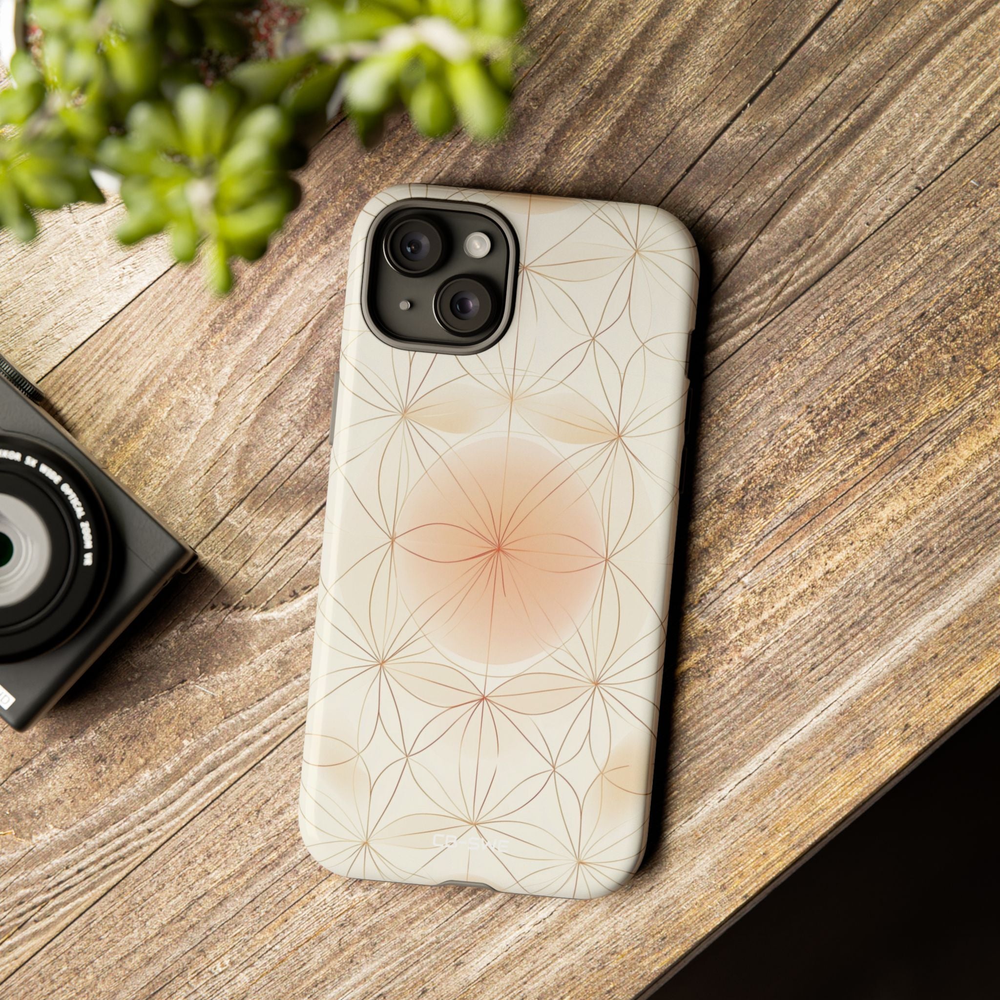 Harmonious Circles Flow - iPhone Case