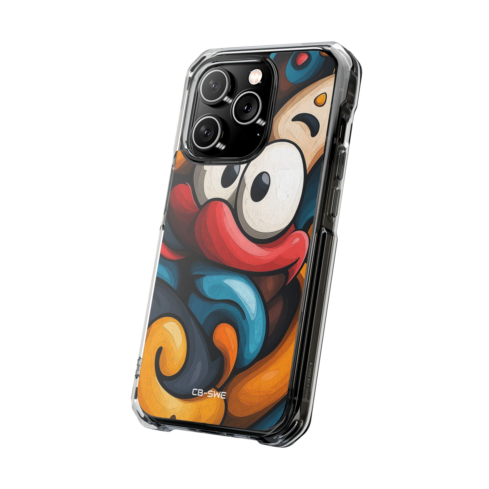 Whimsical Eyes Dance iPhone Case - Impact