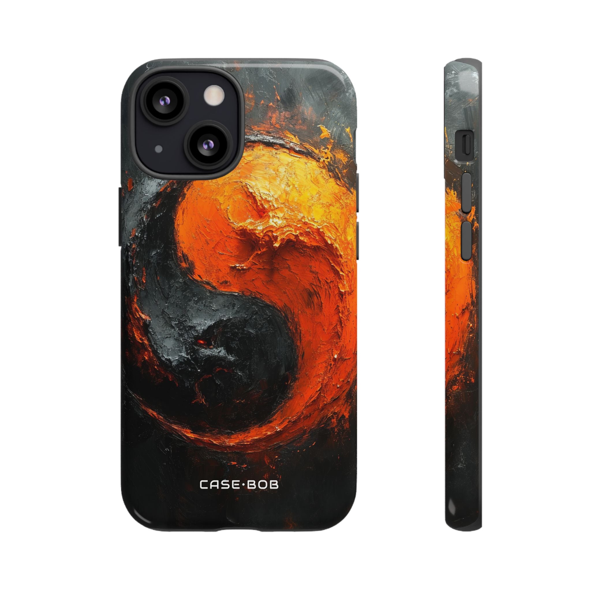 Molten Yin-Yang iPhone 13 Mini Case - Tough