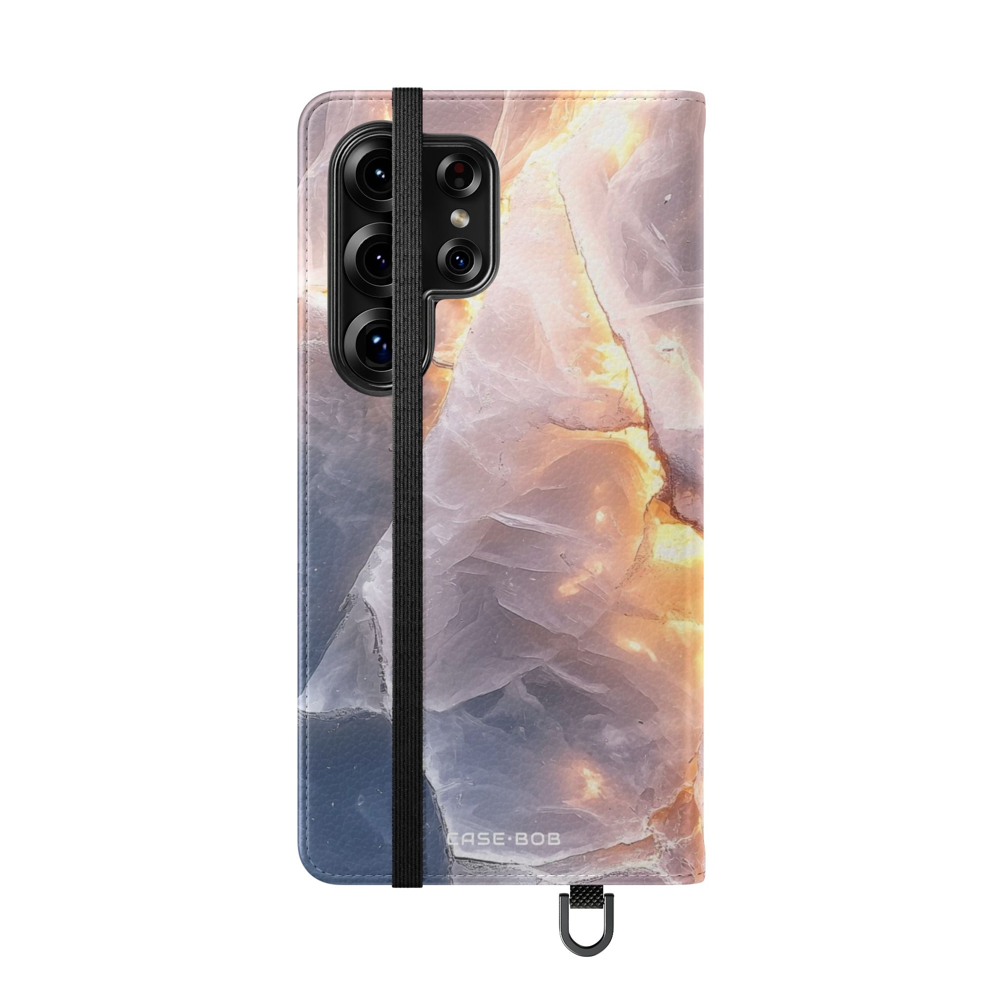 Crystal Veins Glow - Samsung S25 Ultra Case - Lompakko