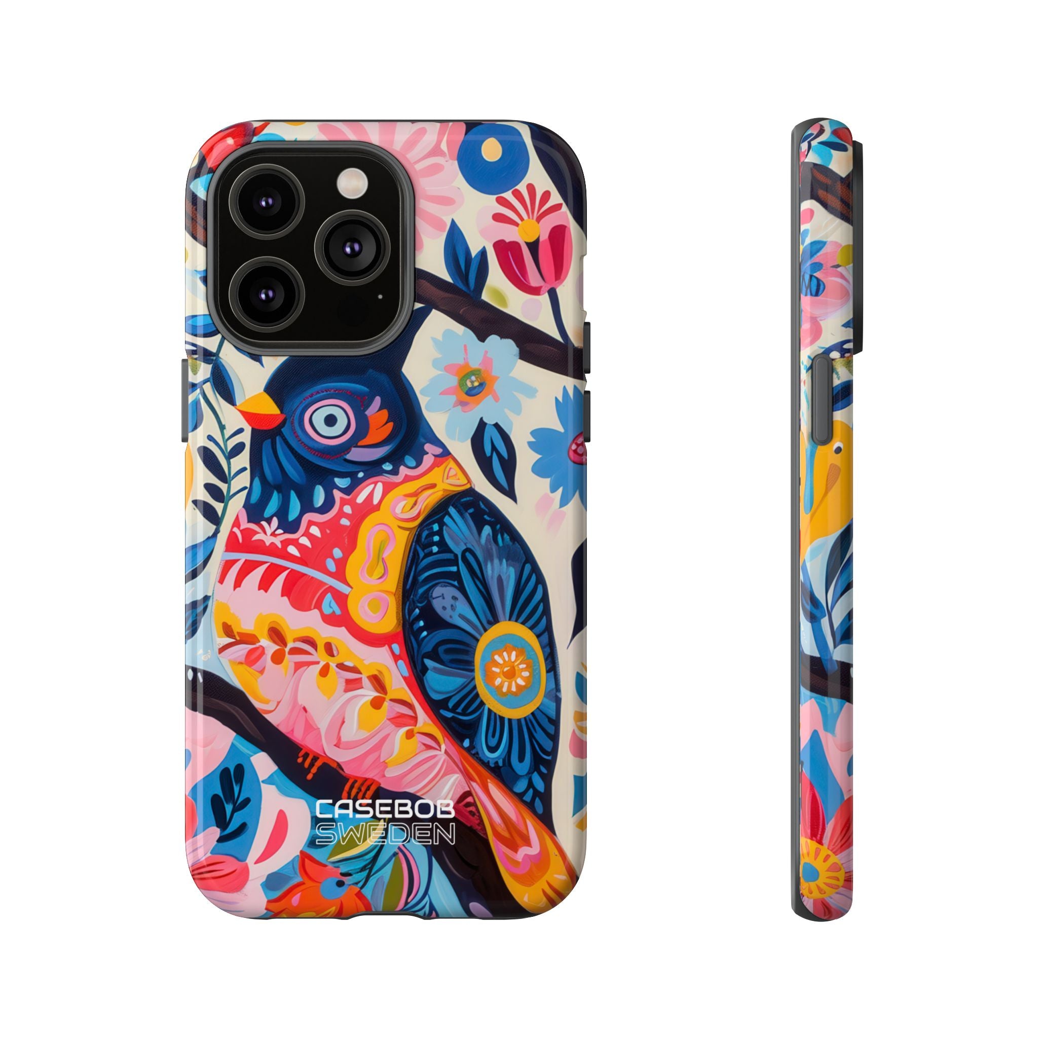Whimsical Owl Garden iPhone 14 - Tough