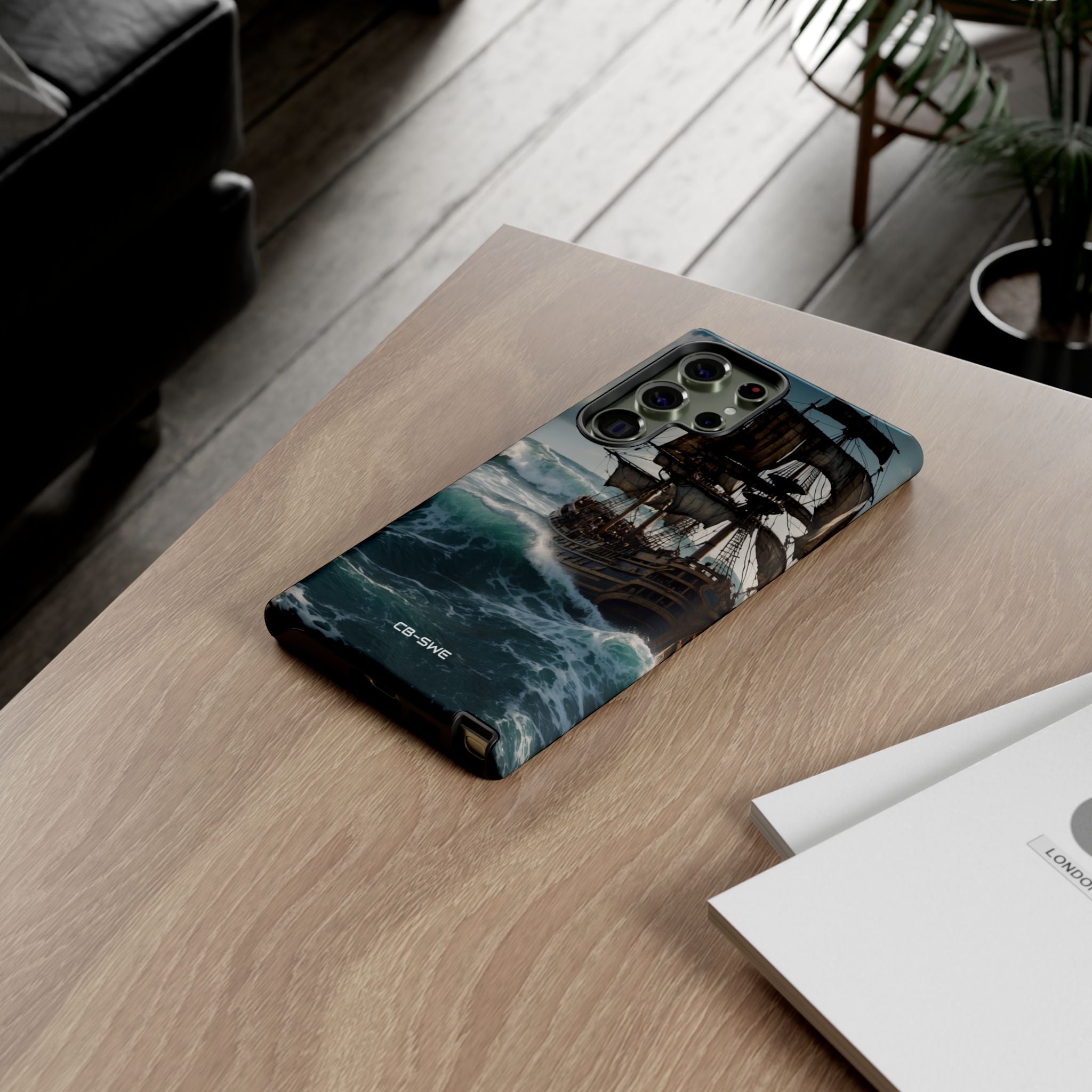 Ship Faces Waves - Samsung Case