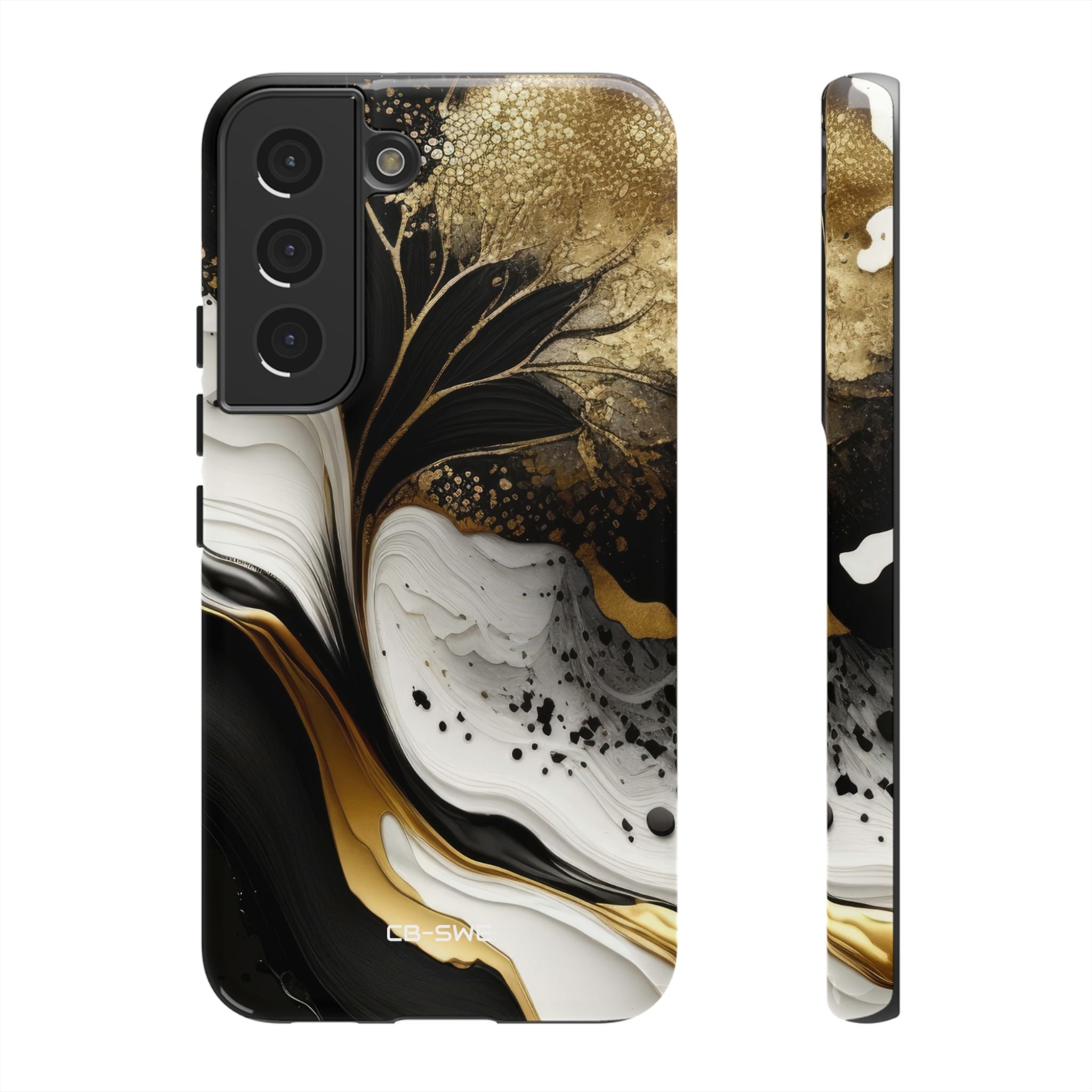 Gold Swirl Elegance - Samsung Case
