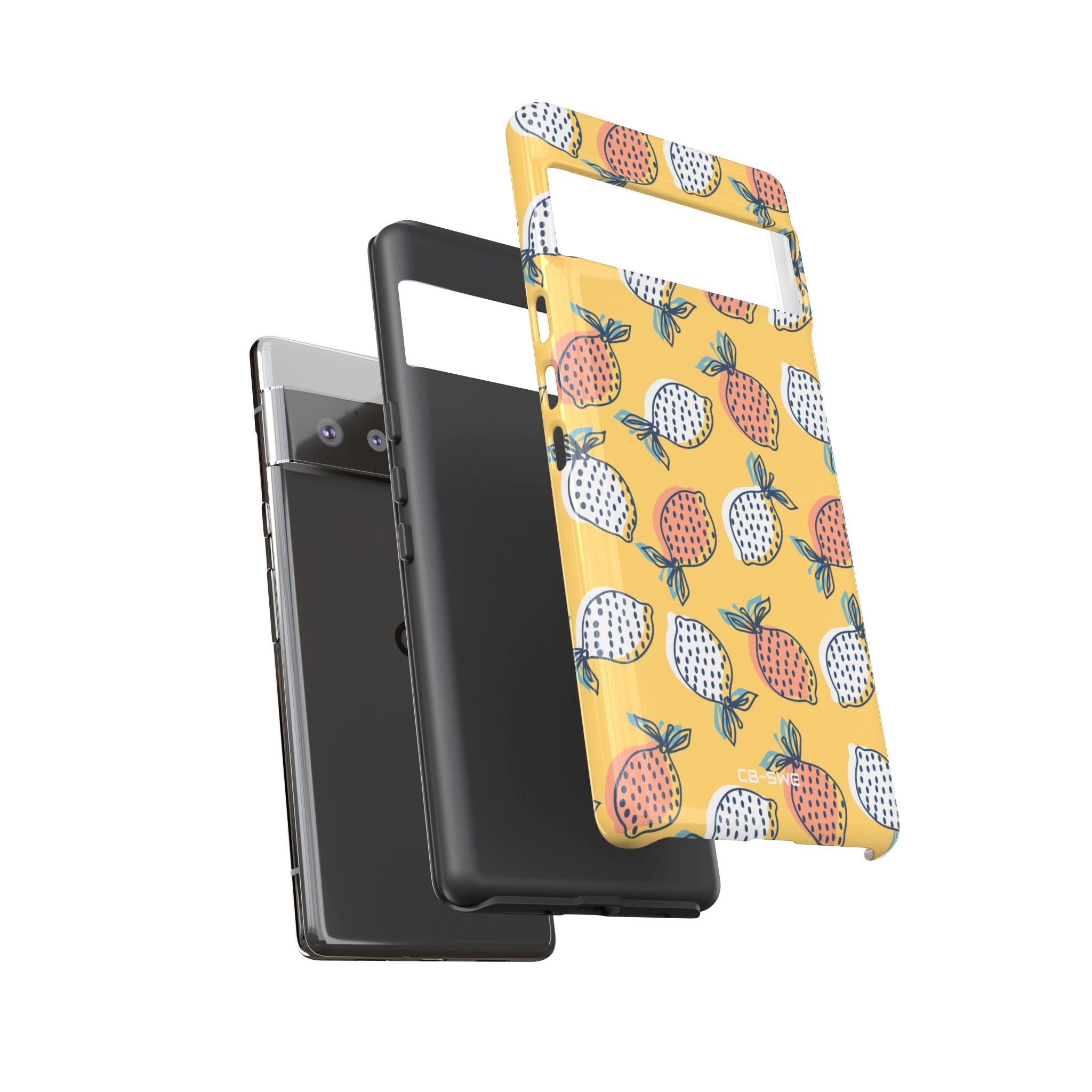 Lemons Dance Playfully - Google Pixel Case