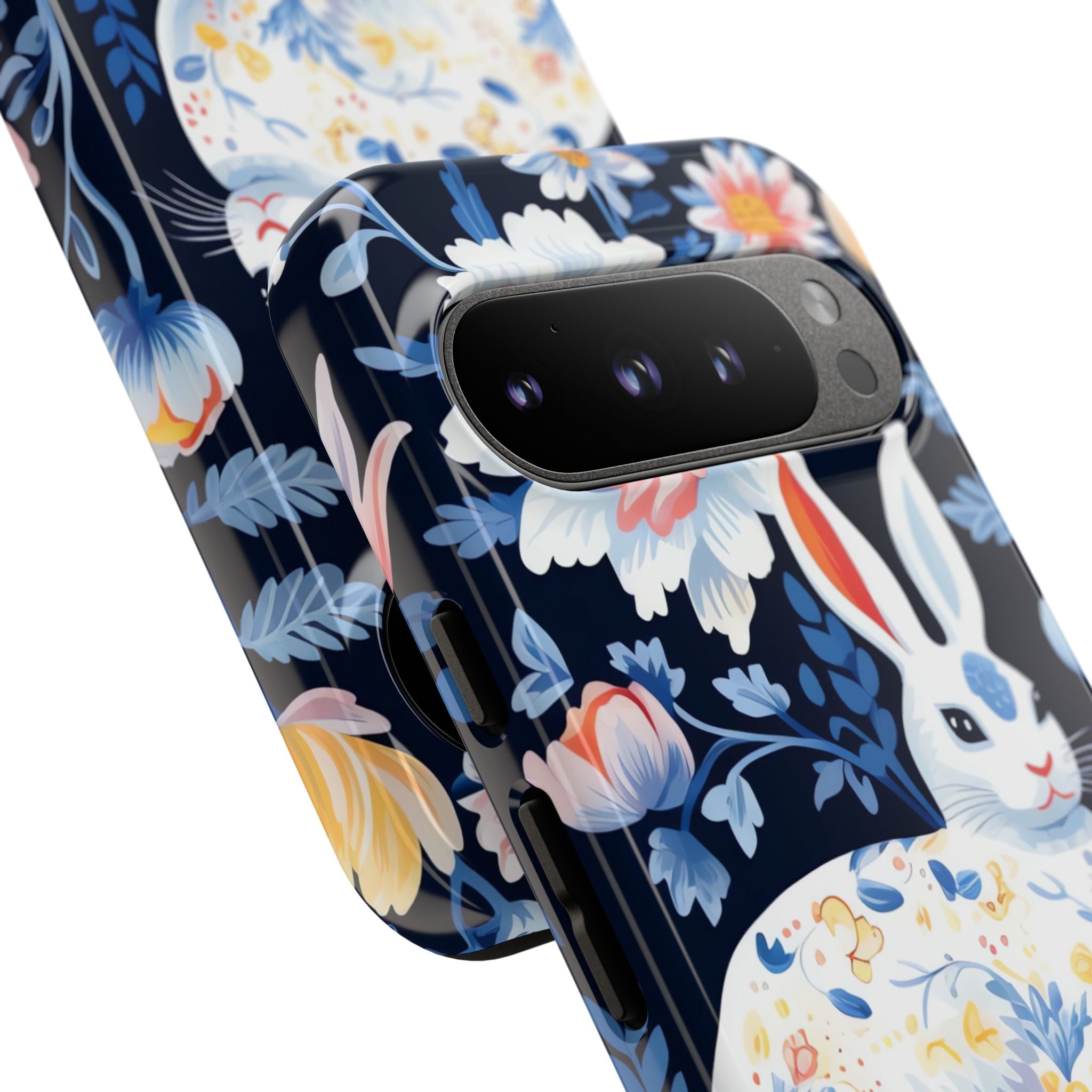 Floral Rabbit Dances - Google Pixel Case
