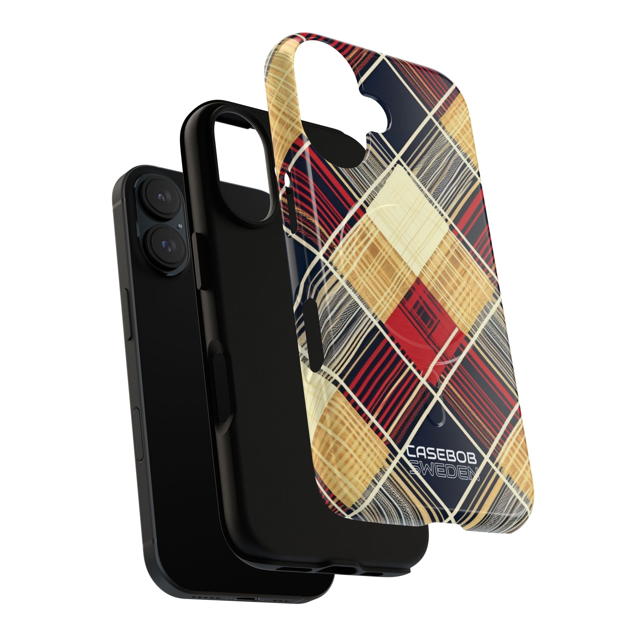 Plaid Diamond Tapestry iPhone 16 - Tough+