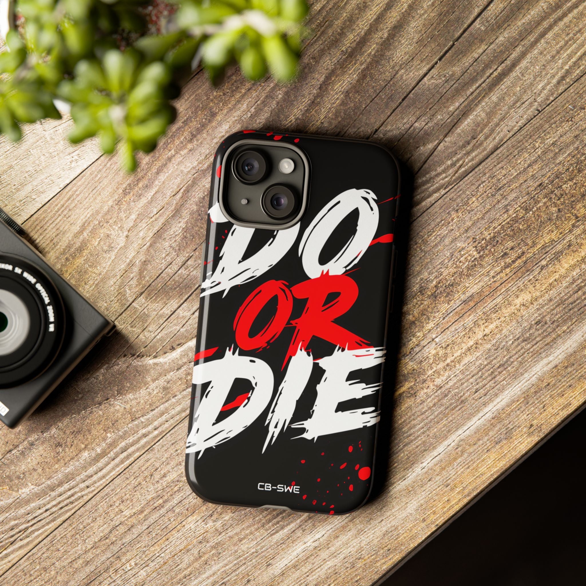 Intense Typography Contrast - iPhone Case