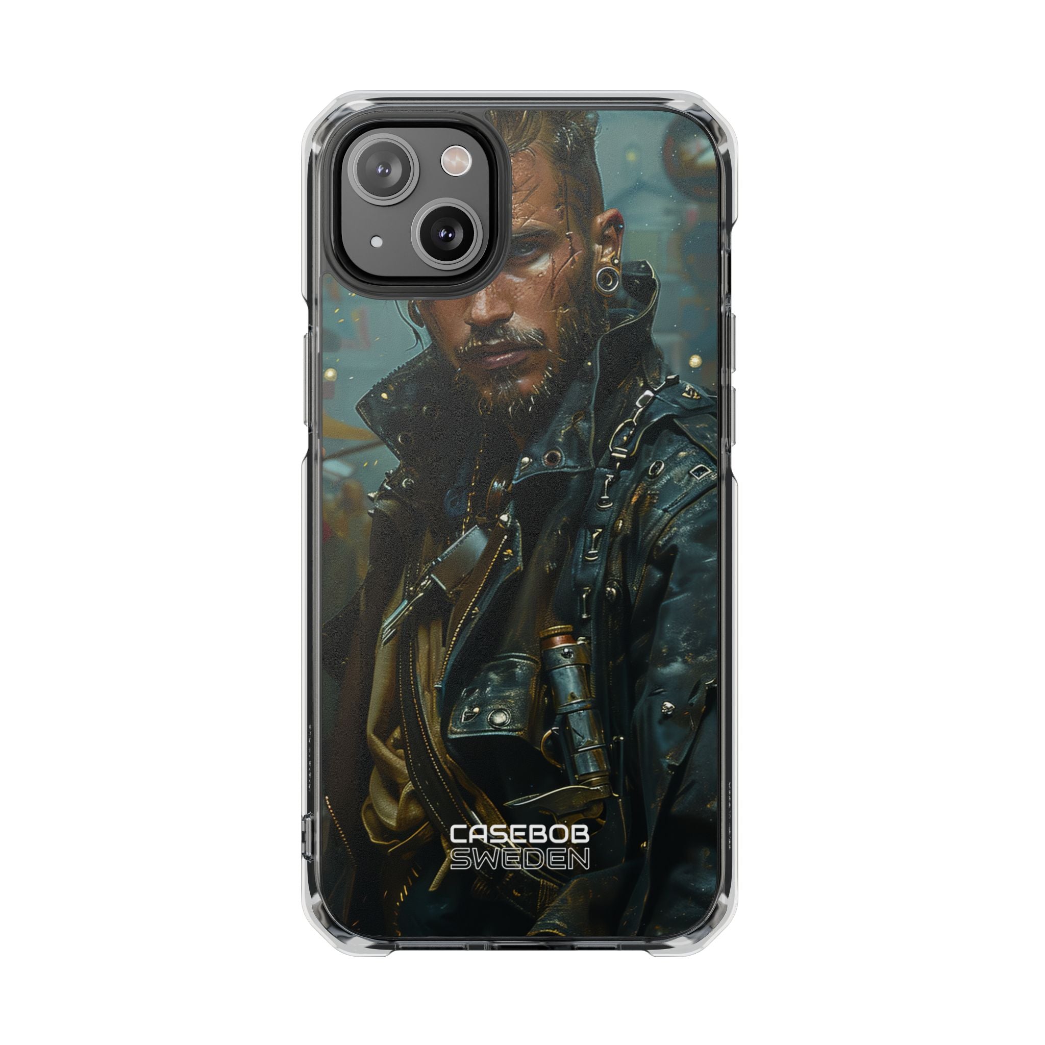 Cyber Rebel Portrait iPhone 14 - Impact Clear+