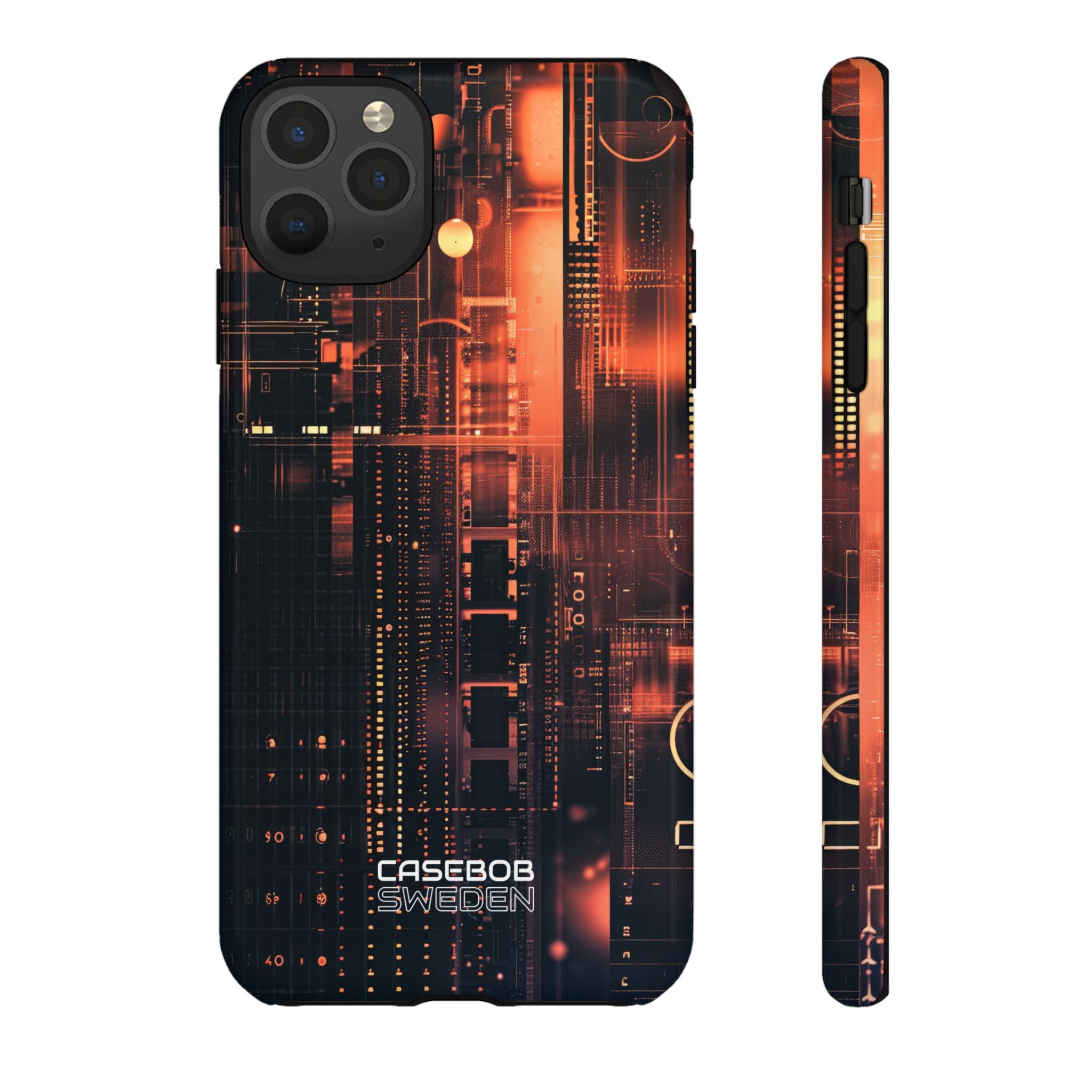 Neon Circuit Dreams iPhone 11 - Tough