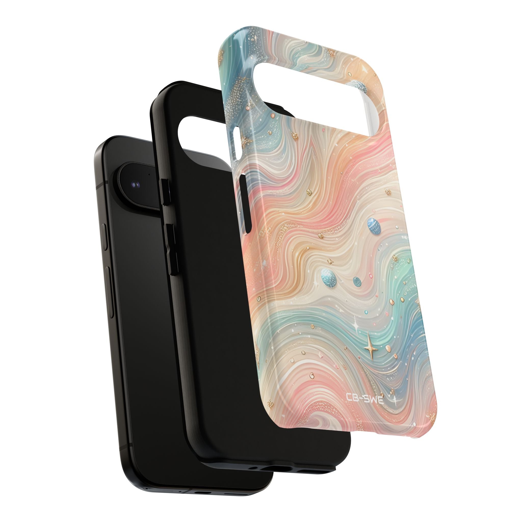 Celestial Waves Dance - Google Pixel Case