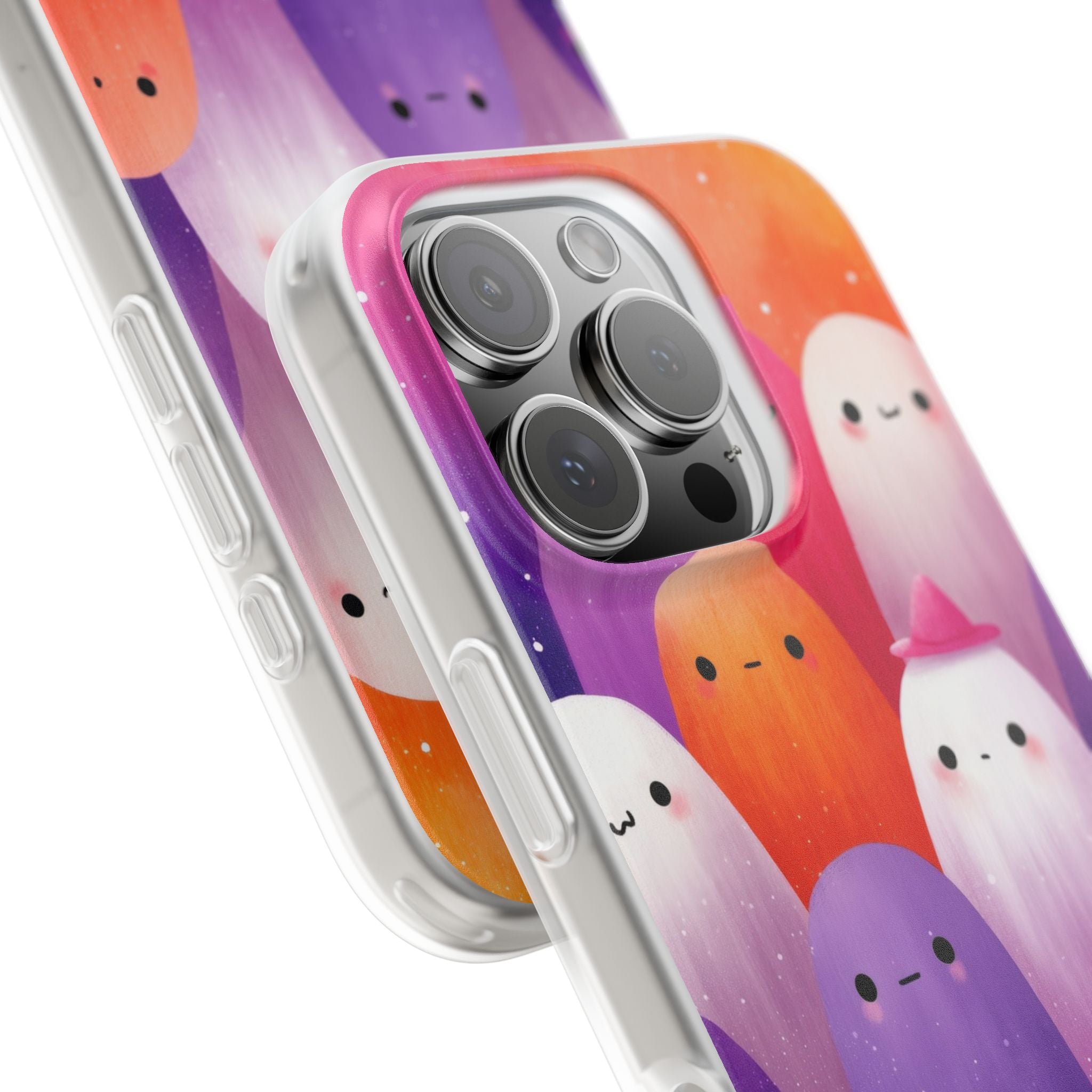 Ghostly Glow iPhone 16 Pro Case - Soft