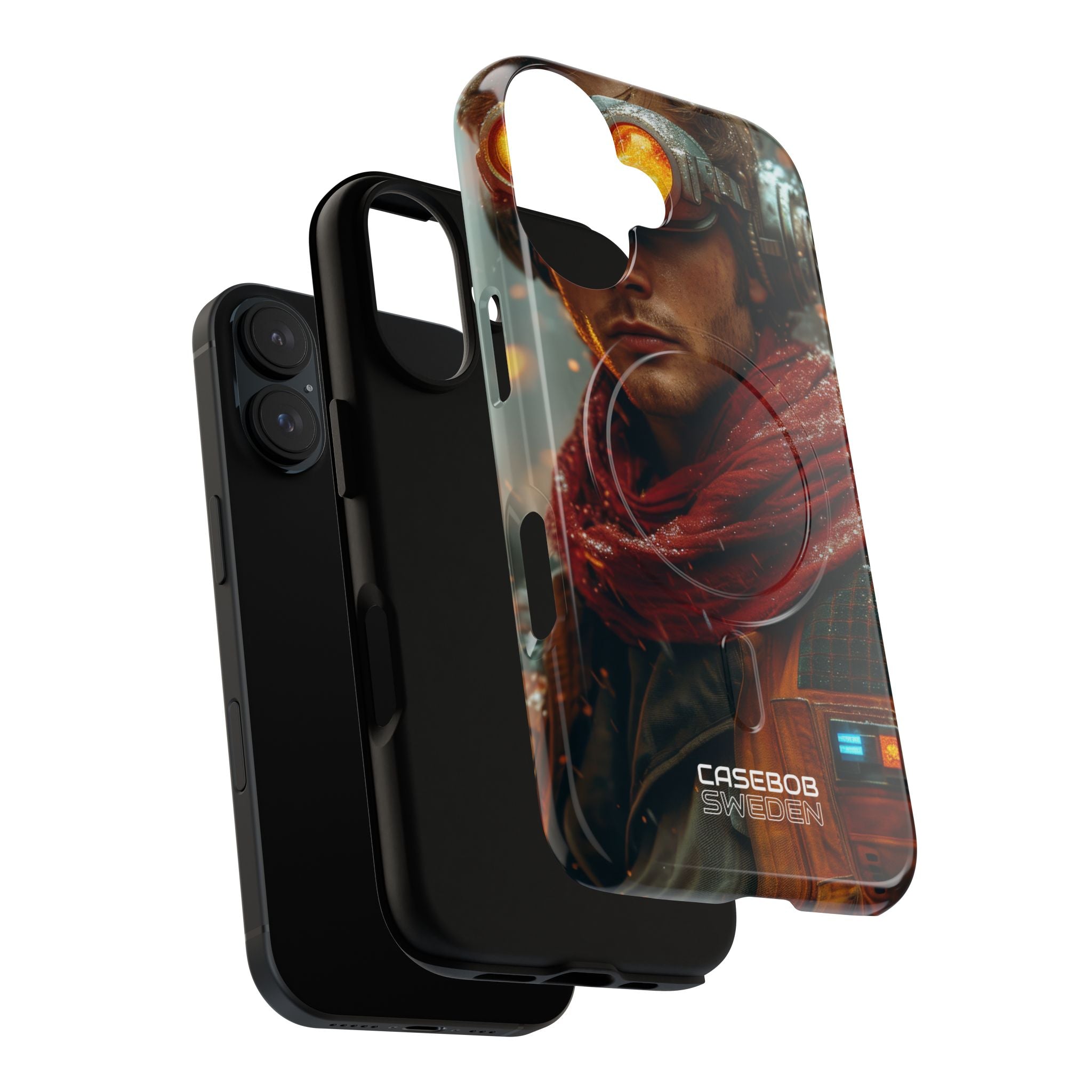 Esploratore Steampunk Futuristico iPhone 16 - Tough+