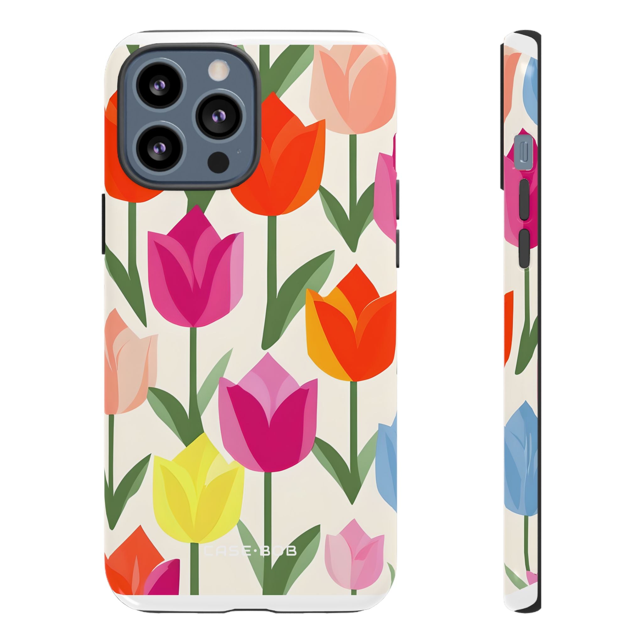 Tulip Harmony Green iPhone 13 Pro Case - Tough