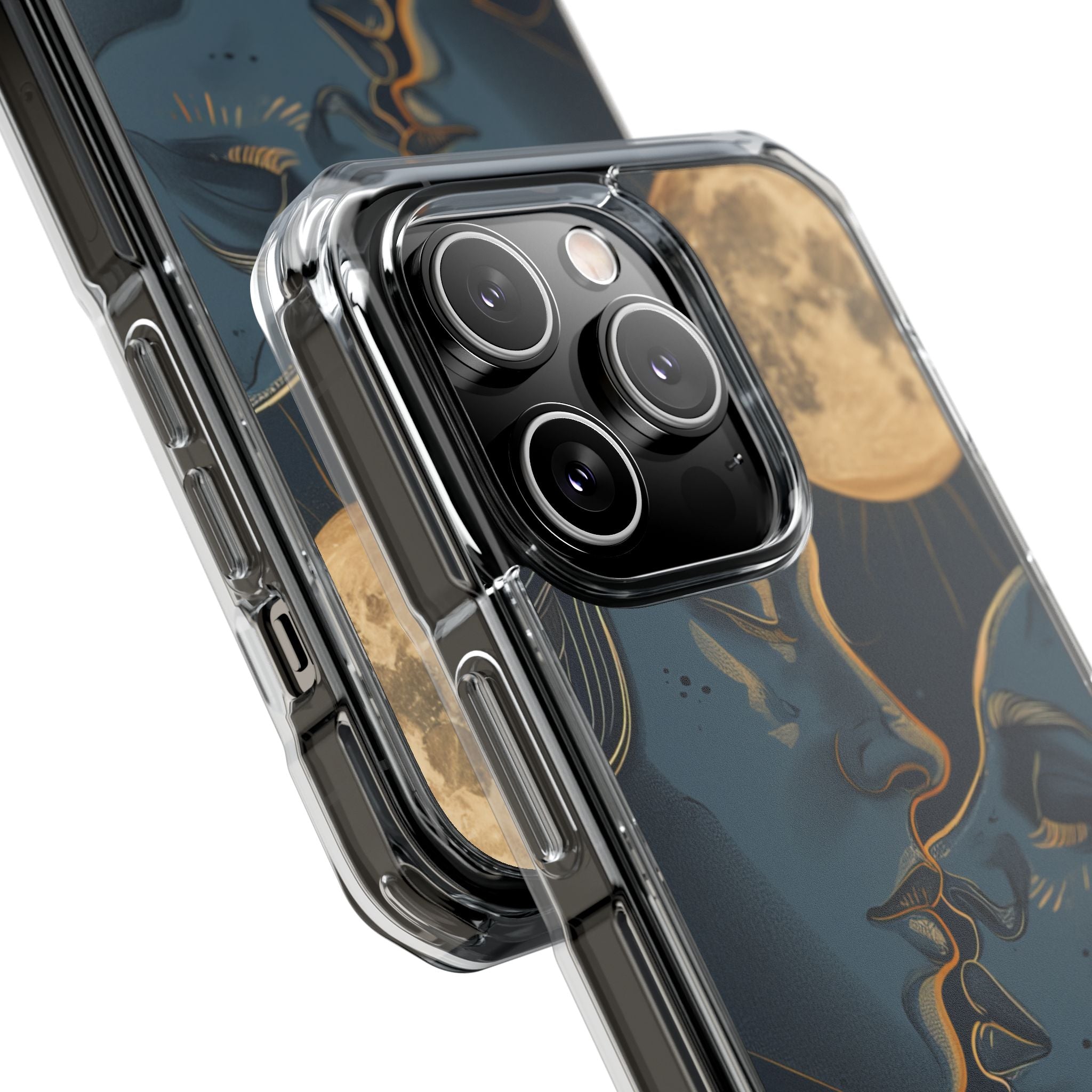 Moonlit Lovers Whisper iPhone 14 - Impact Clear+