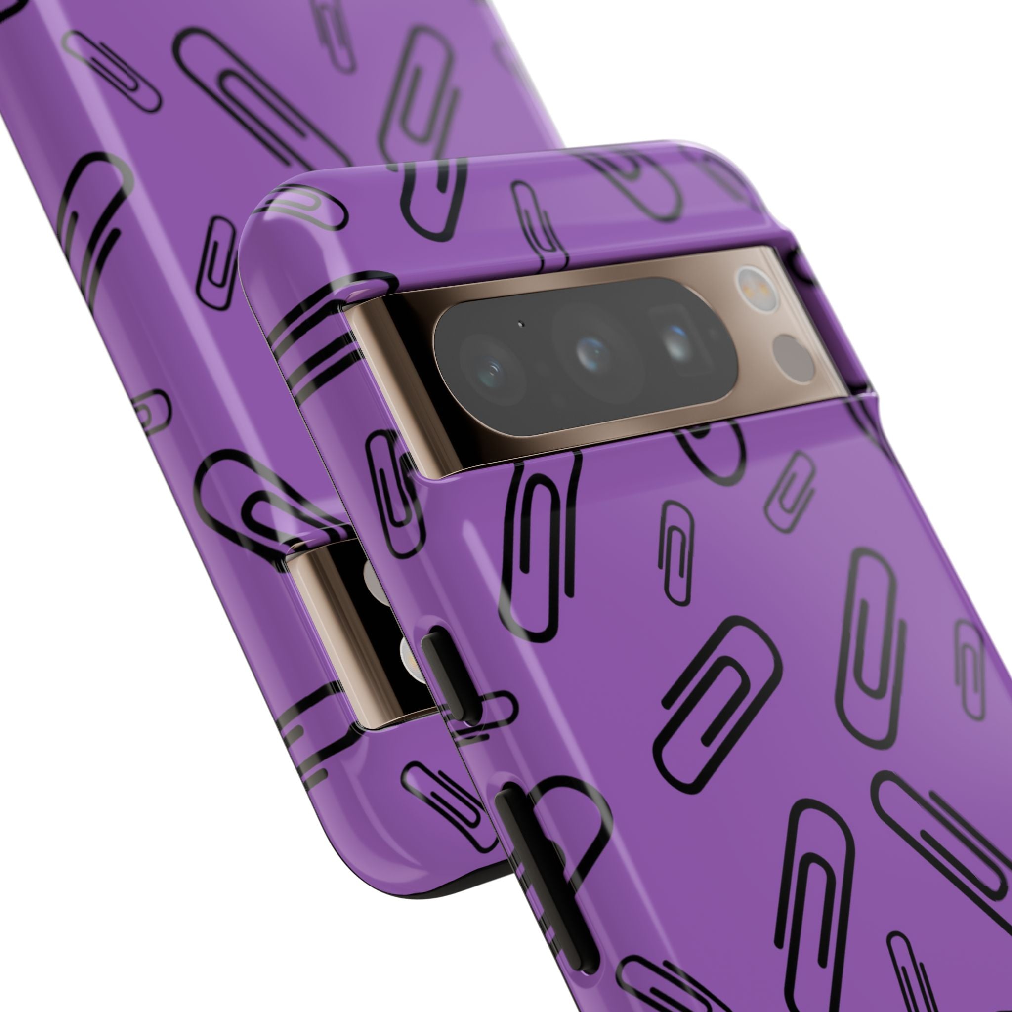 Paperclips Dance Playfully - Google Pixel Case
