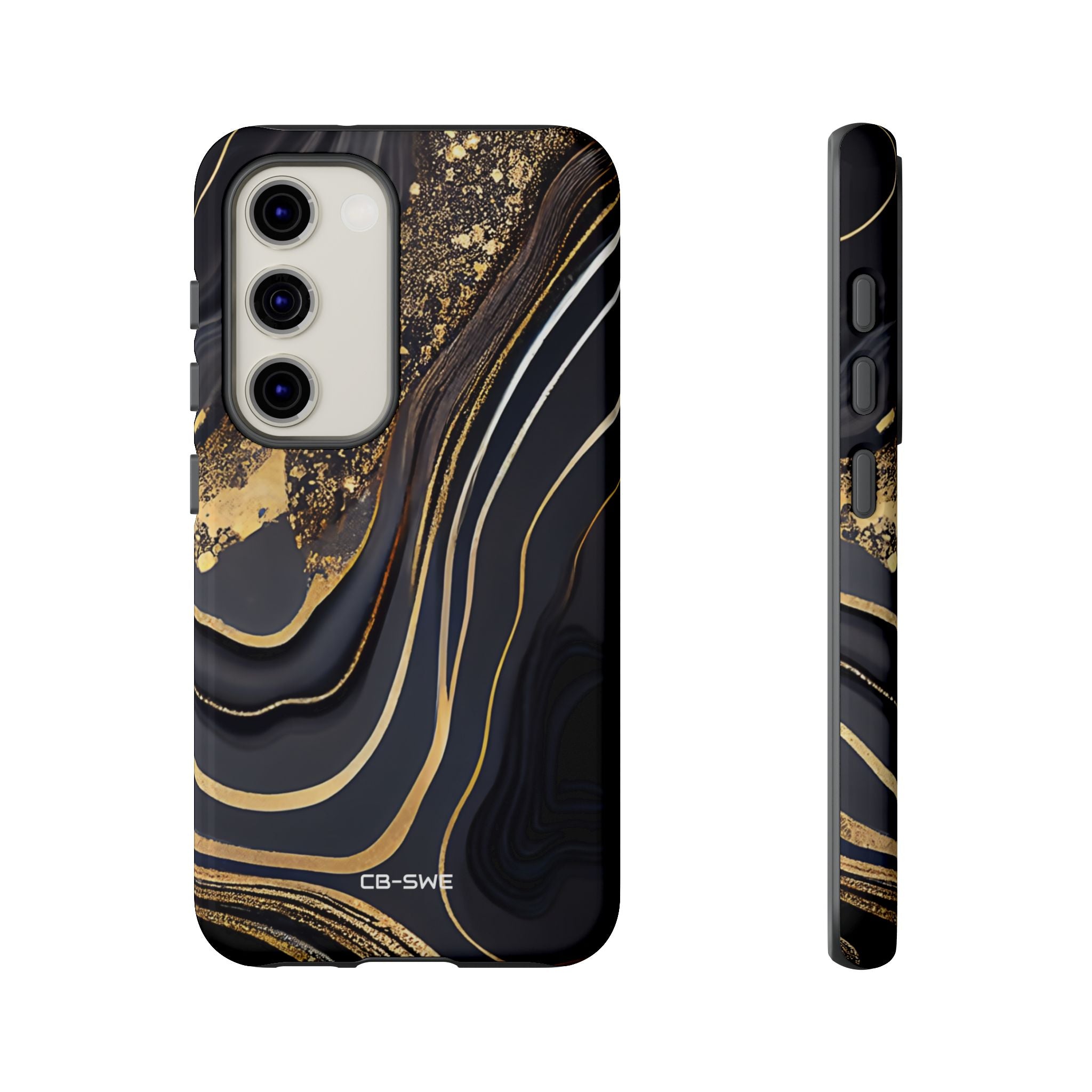 Elegant Gold Streams - Samsung Case