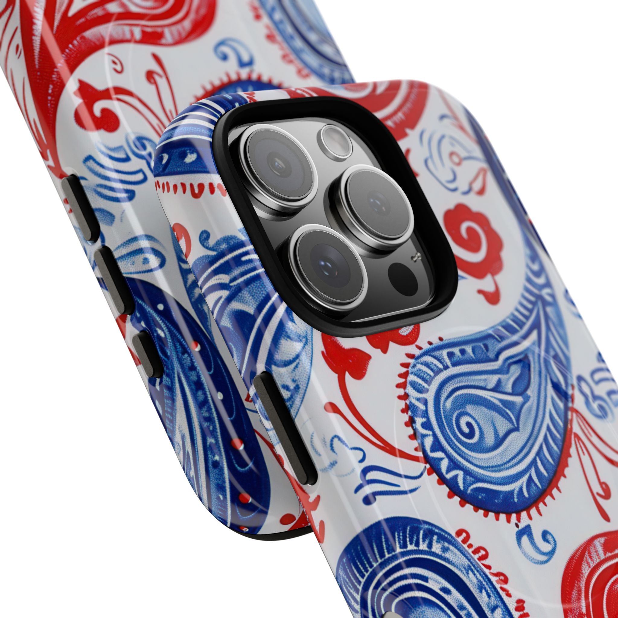Vibrant Paisley Swirls iPhone 16 - Tough+